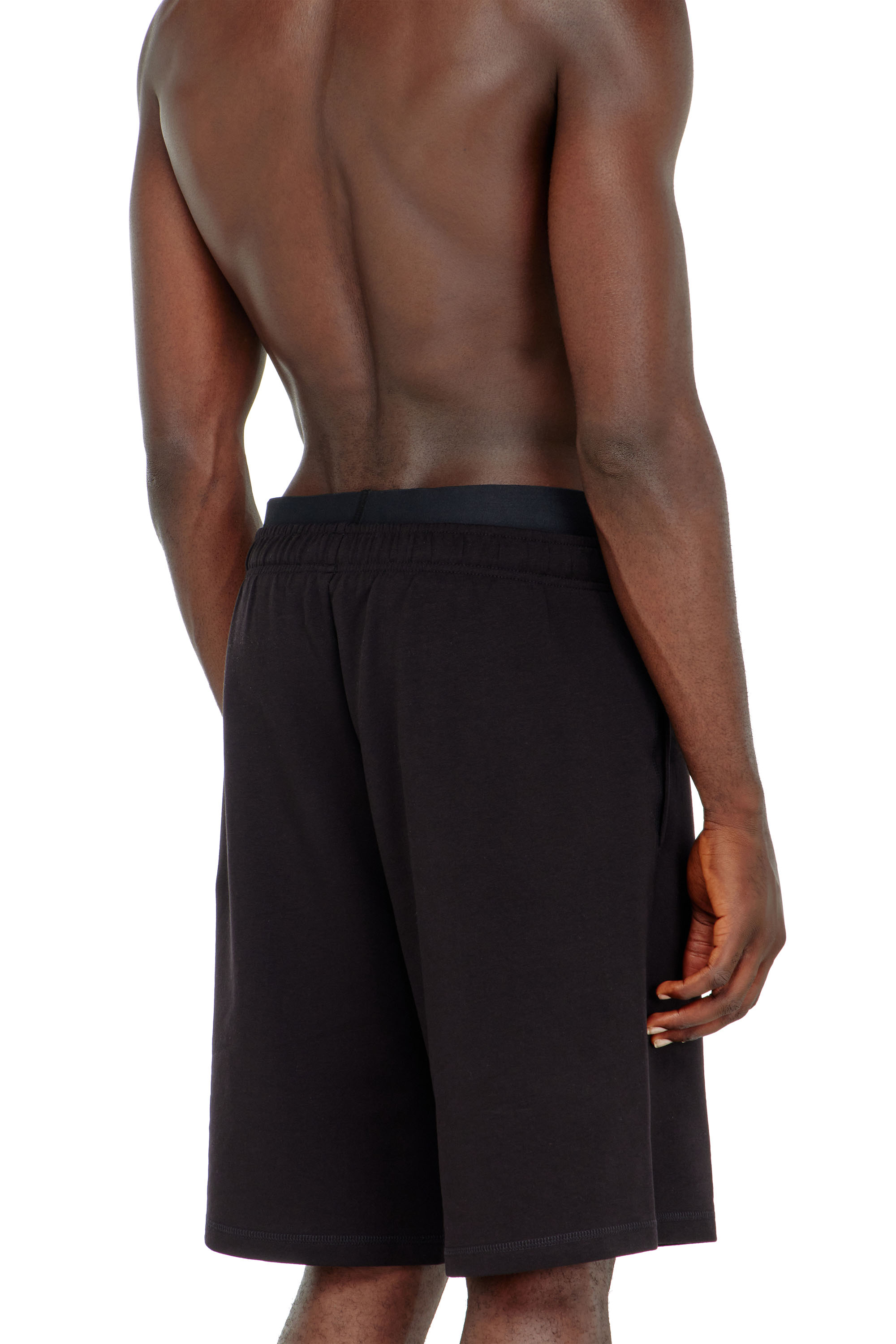 Diesel - DEVIN-D-POP, Short en coton avec ceinture logo Diesel Homme in ToBeDefined - 3