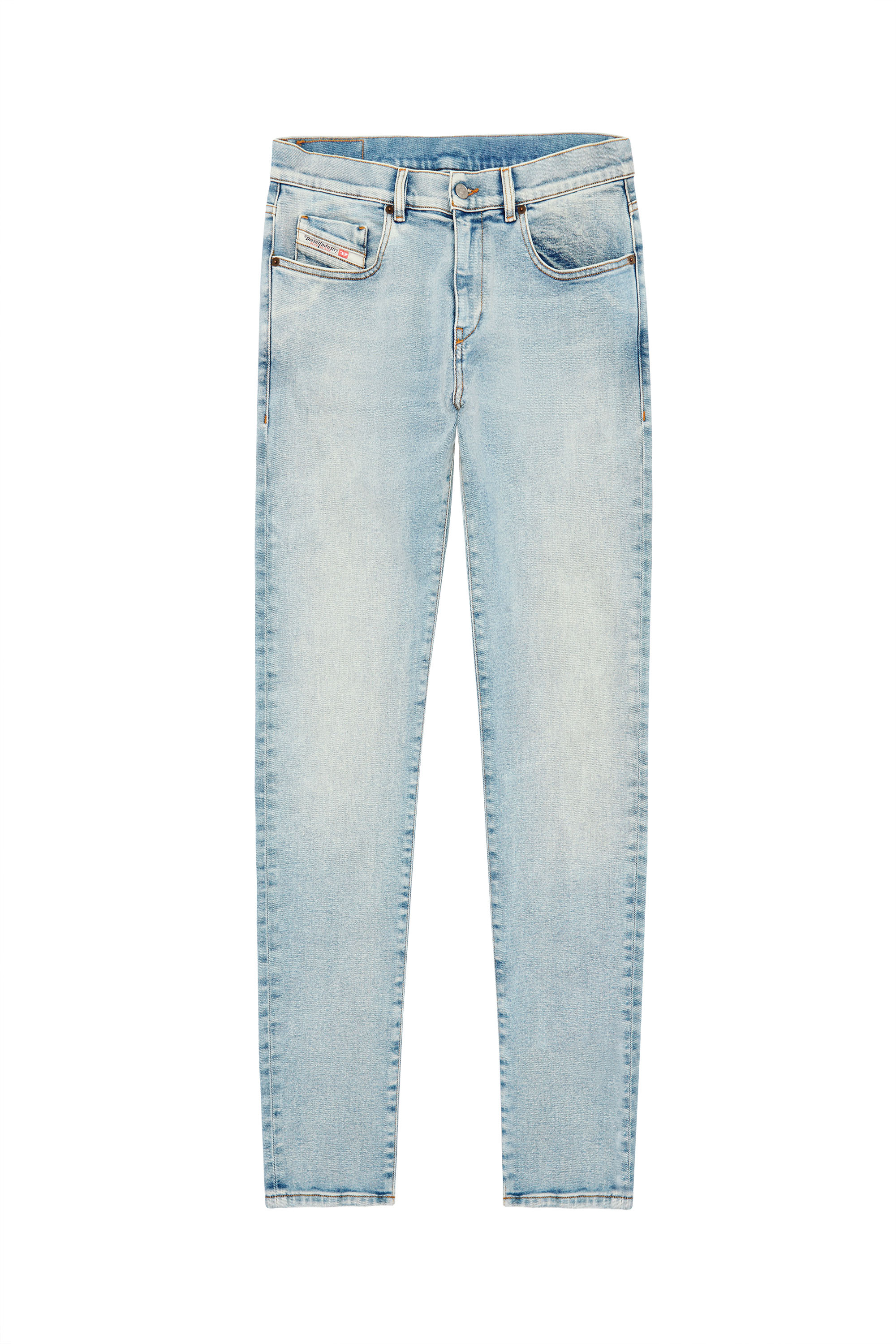 Diesel - Slim Jeans 2019 D-Strukt 09C08, Slim Jeans - 2019 D-Strukt Homme in Bleu - 4