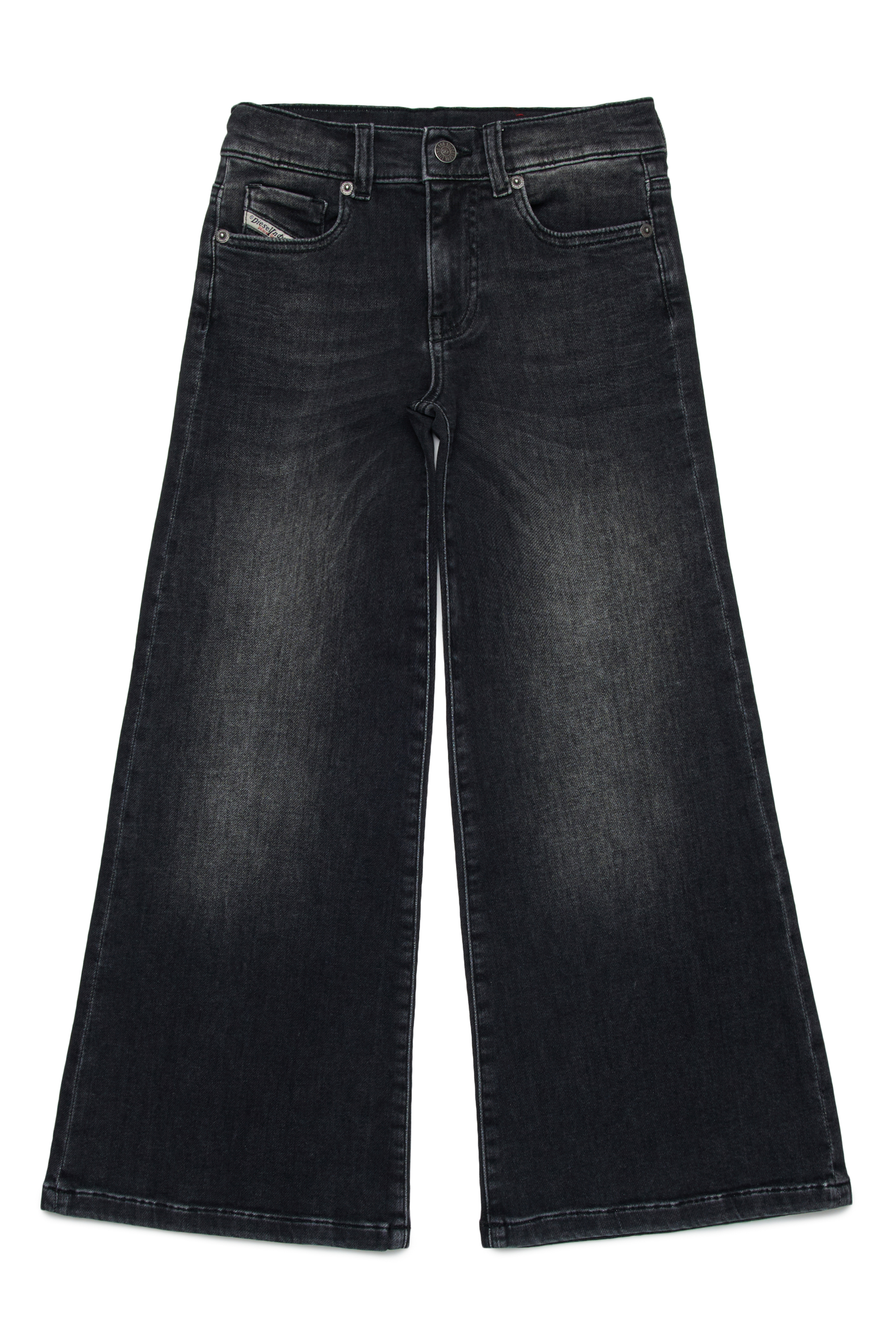 VIP【関税送料無料】希少 DIESEL BLACK COTTON DENIM JEANS Diesel 1995 boy jeans in stretch cotton with rips