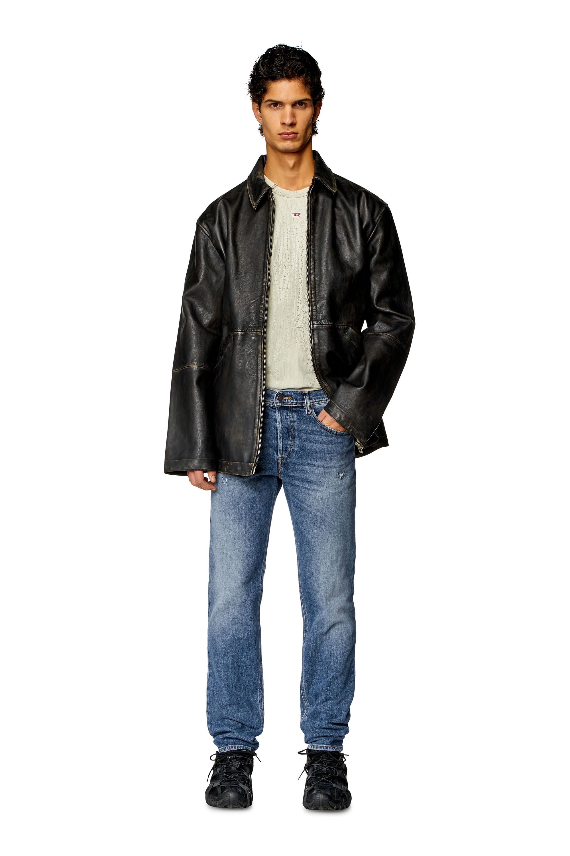 Diesel - Man's Regular Jeans 2023 D-Finitive 09I16, Medium blue - 2
