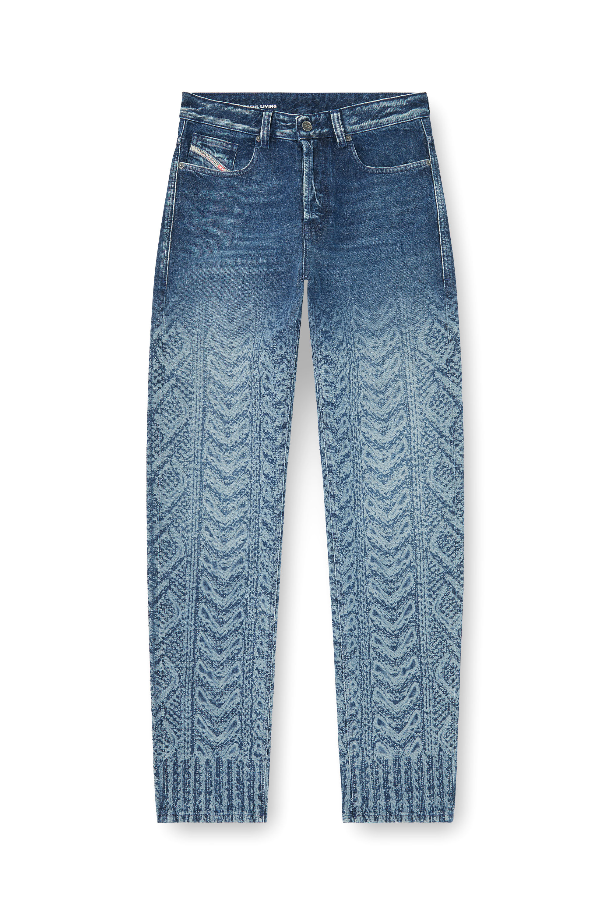 Diesel - Regular Jeans 2024 D-Macs 007EV Homme, Bleu Fonc&eacute; - Image 1