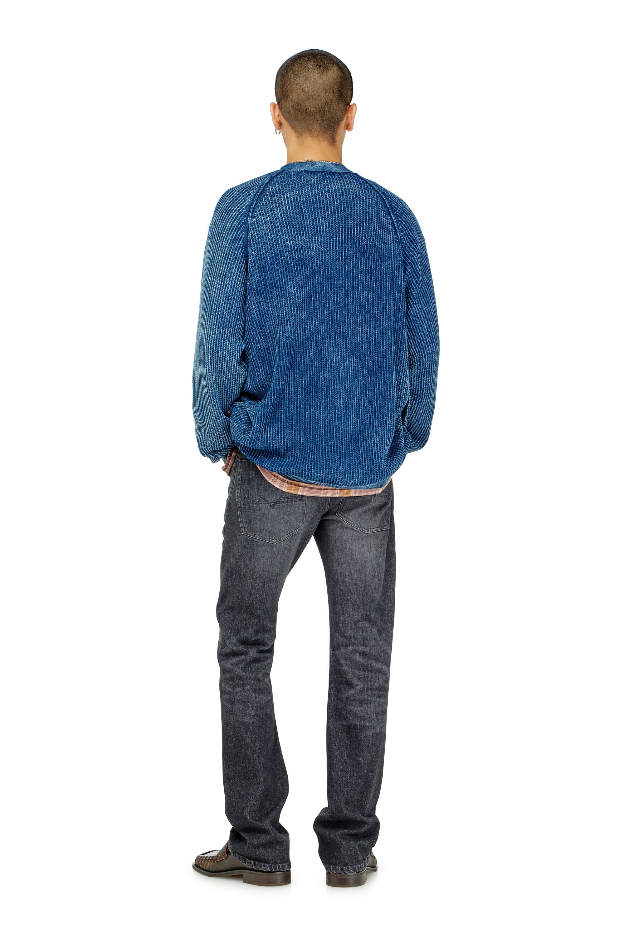 Diesel - Male's Bootcut Jeans 2007 Zatiny 09N48, Black/Dark Grey - 3