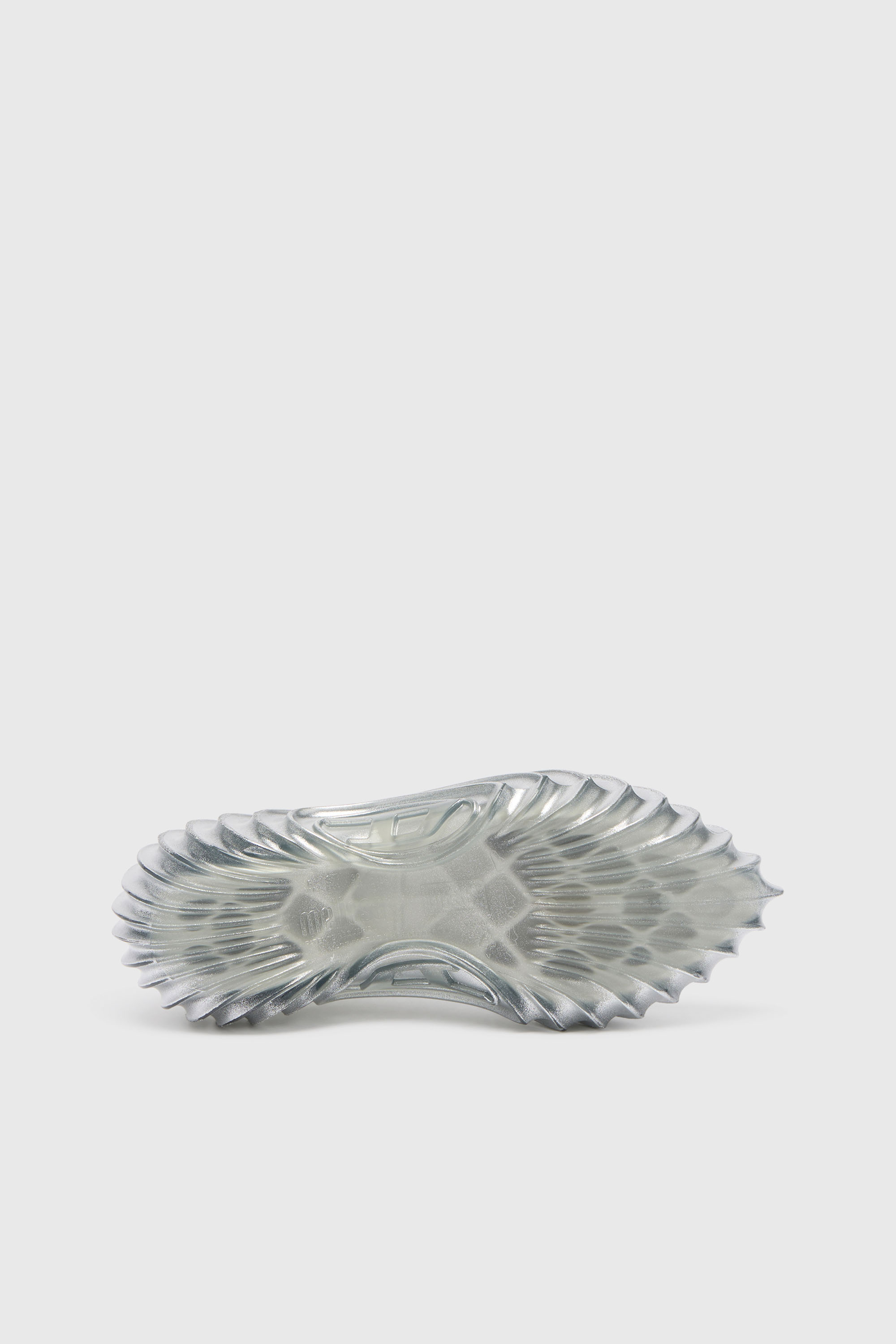 Diesel - MELISSA QUANTUM SNEAKERS X, Zapatilla sin cordones en Melflex&reg; Unisex in Plateado - 5