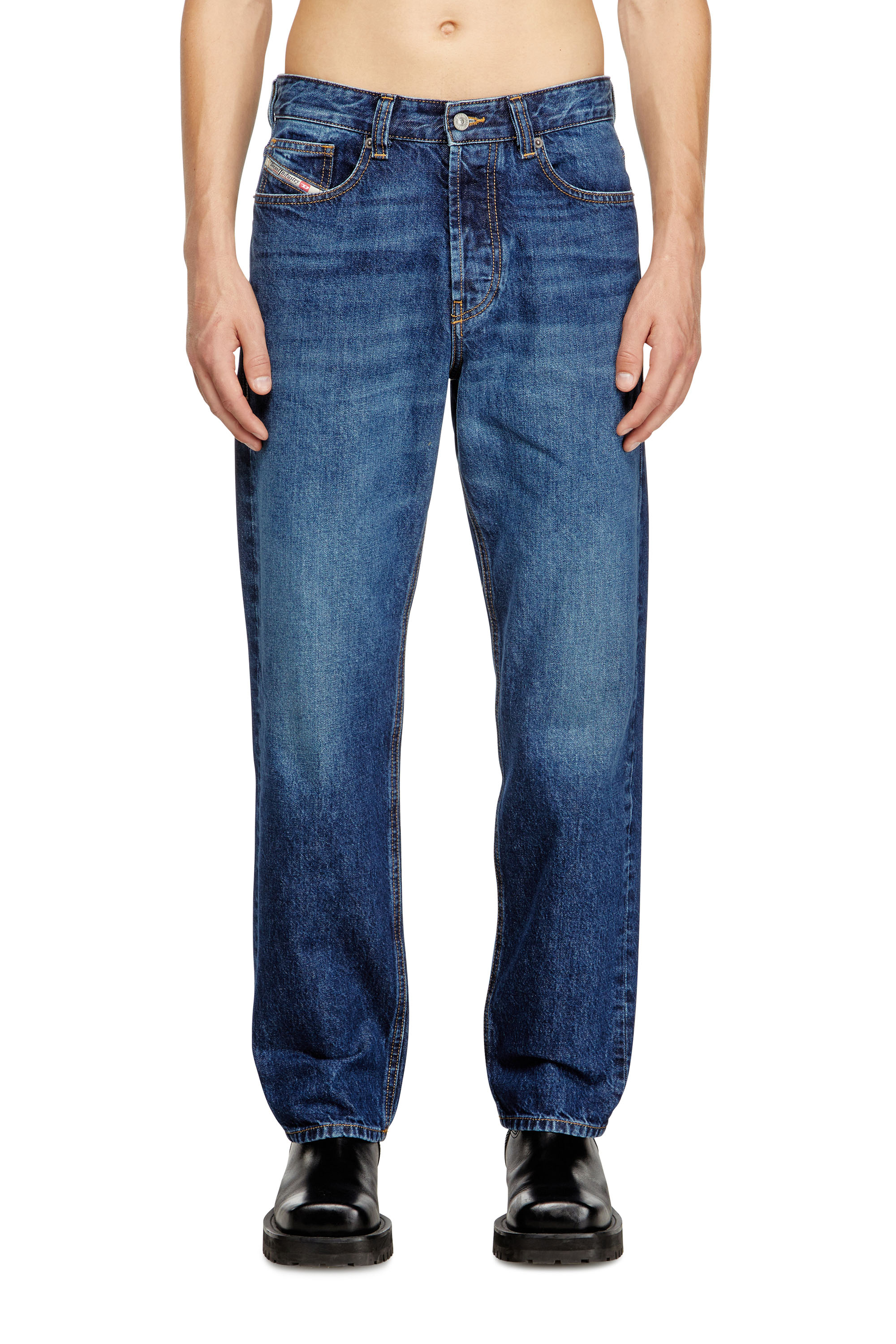 Diesel - Man's Regular Jeans 2024 D-Macs 09I27, Medium blue - 1