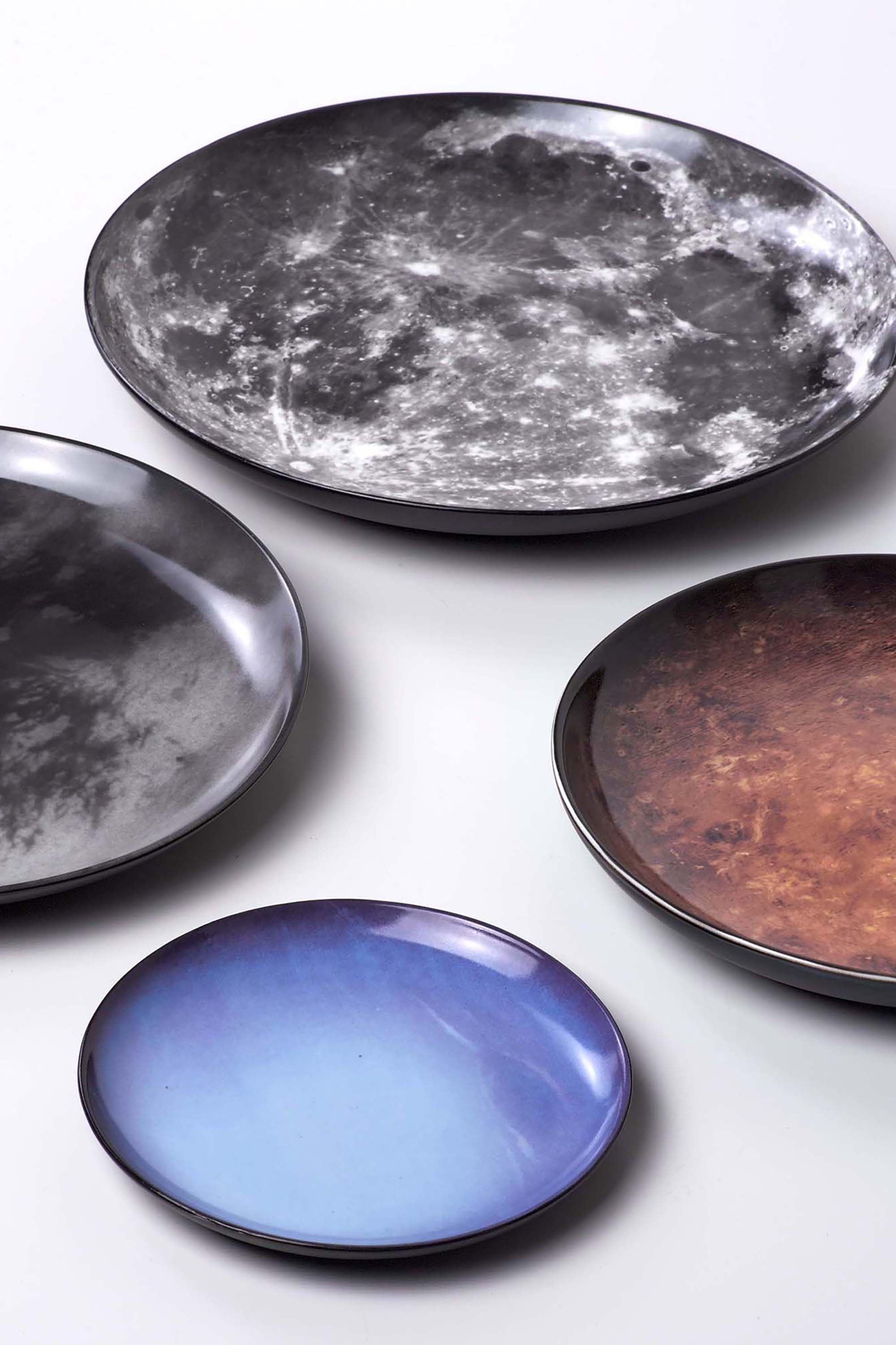 食器 DIESEL LIVING SELETTI COSMIC DINER PLATE Seletti - Diesel by Seletti Cosmic Dinner Plate - Jupiter