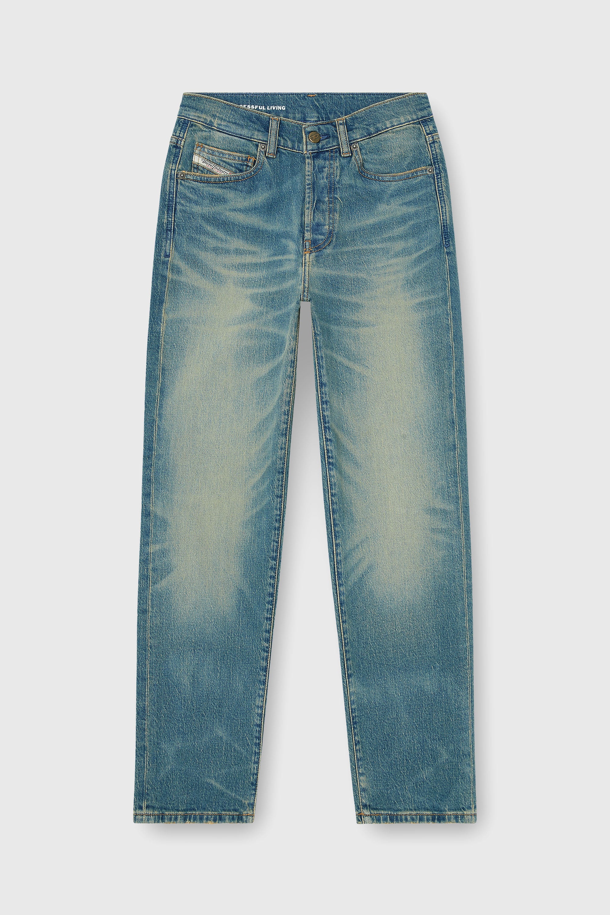 Diesel - Woman's Regular Jeans 1981 D-Went 0KBBP, Medium blue - 1