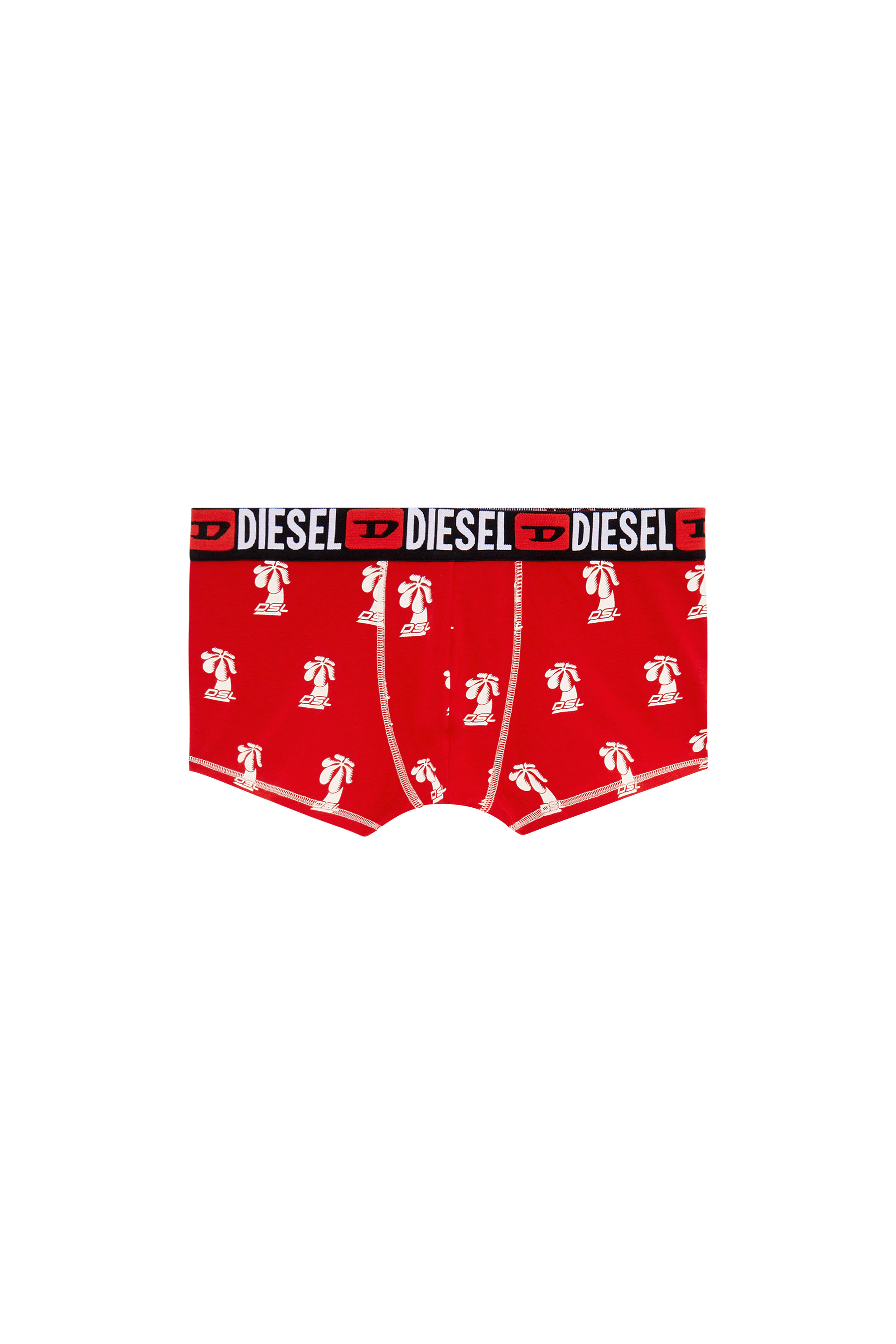 Diesel - UMBX-DAMIEN, B&oacute;xers ajustados estampados Hombre in Rojo - 4