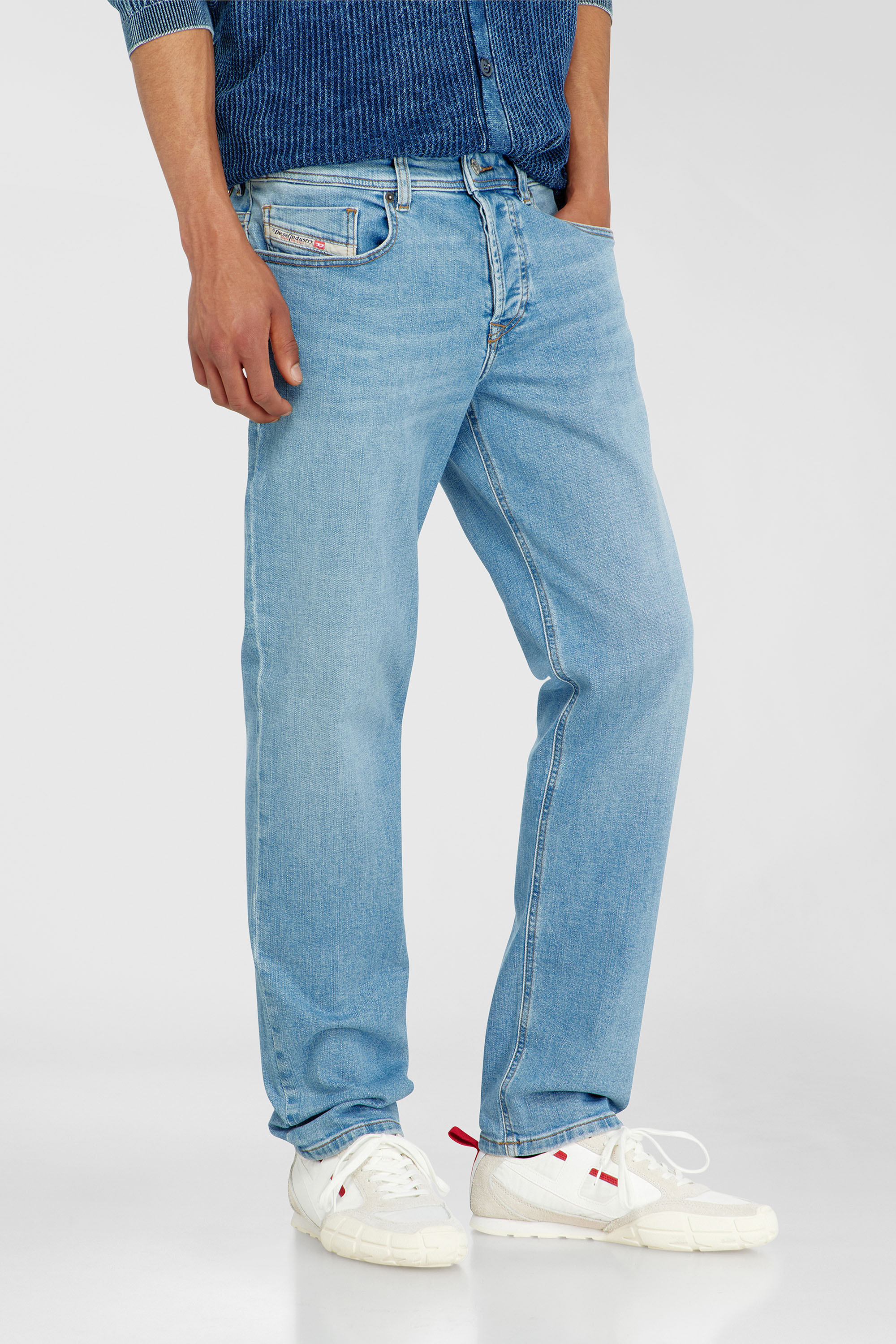 Diesel - Male's Regular Jeans 2023 D-Finitive 0HDBJ, Light Blue - 7