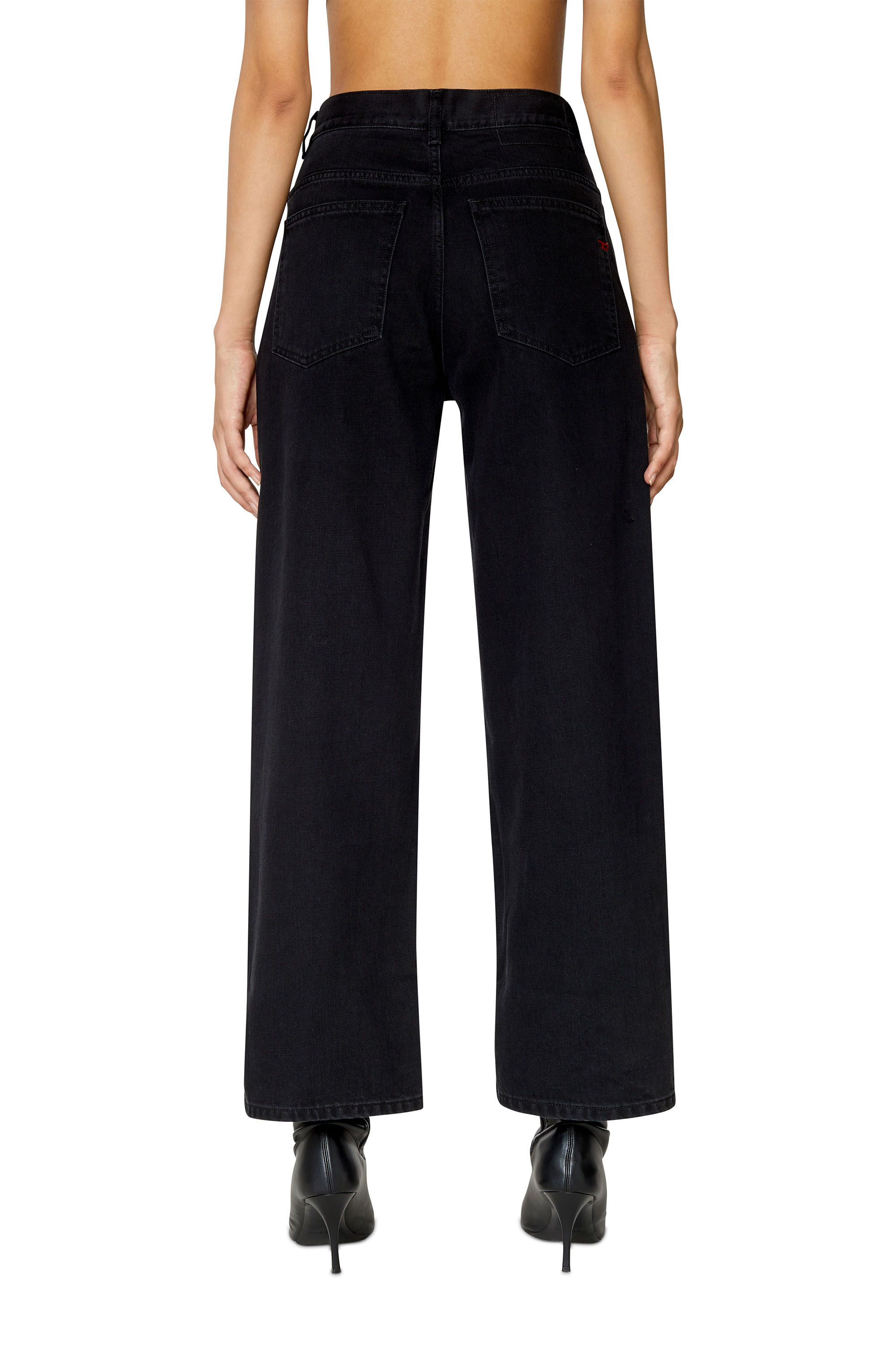 2000 Widee Woman: Bootcut Black/Dark grey Jeans | Diesel®