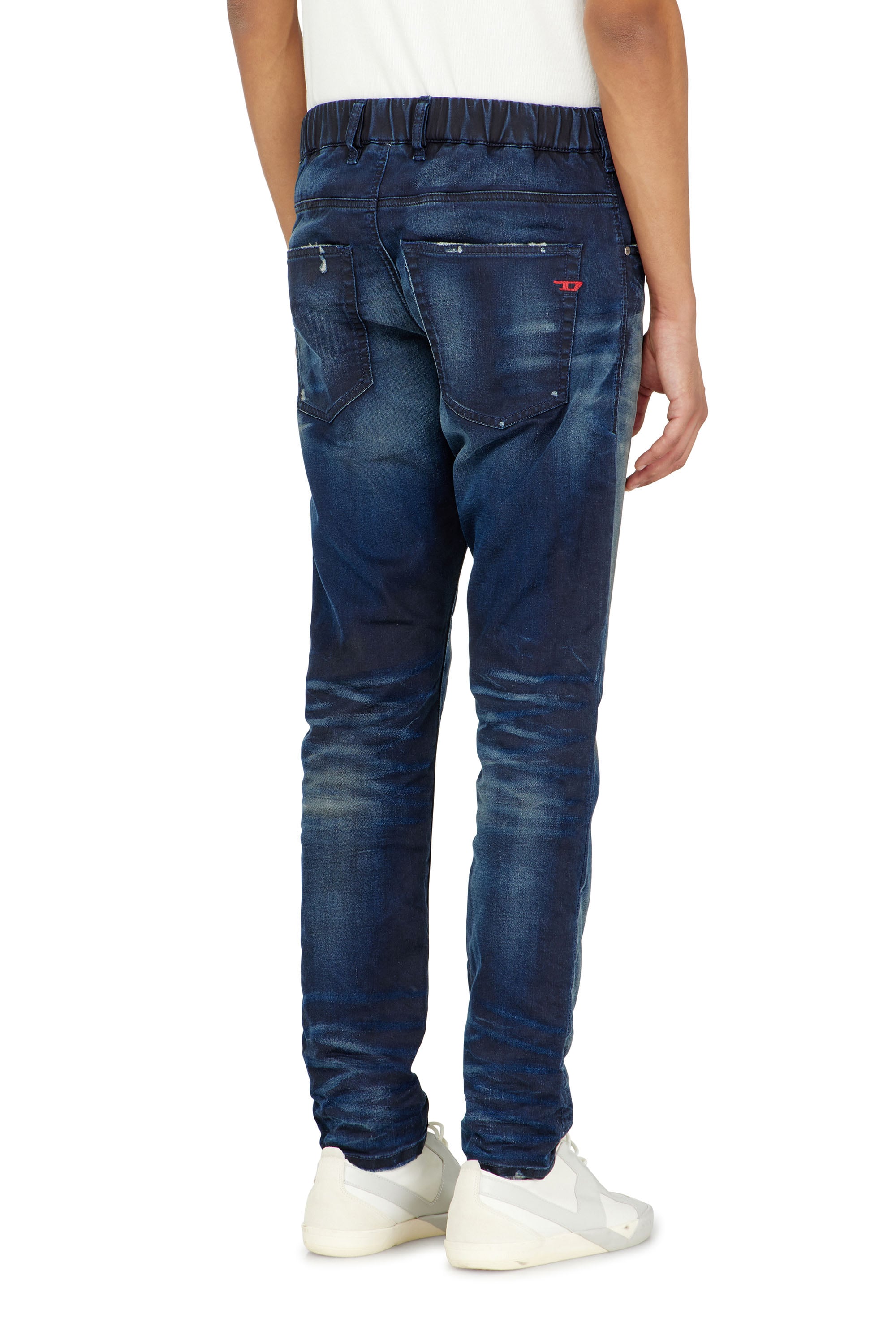 Diesel - Man's Regular 2032 D-Krooley-BW Joggjeans&reg; 068WU, Dark Blue - 3