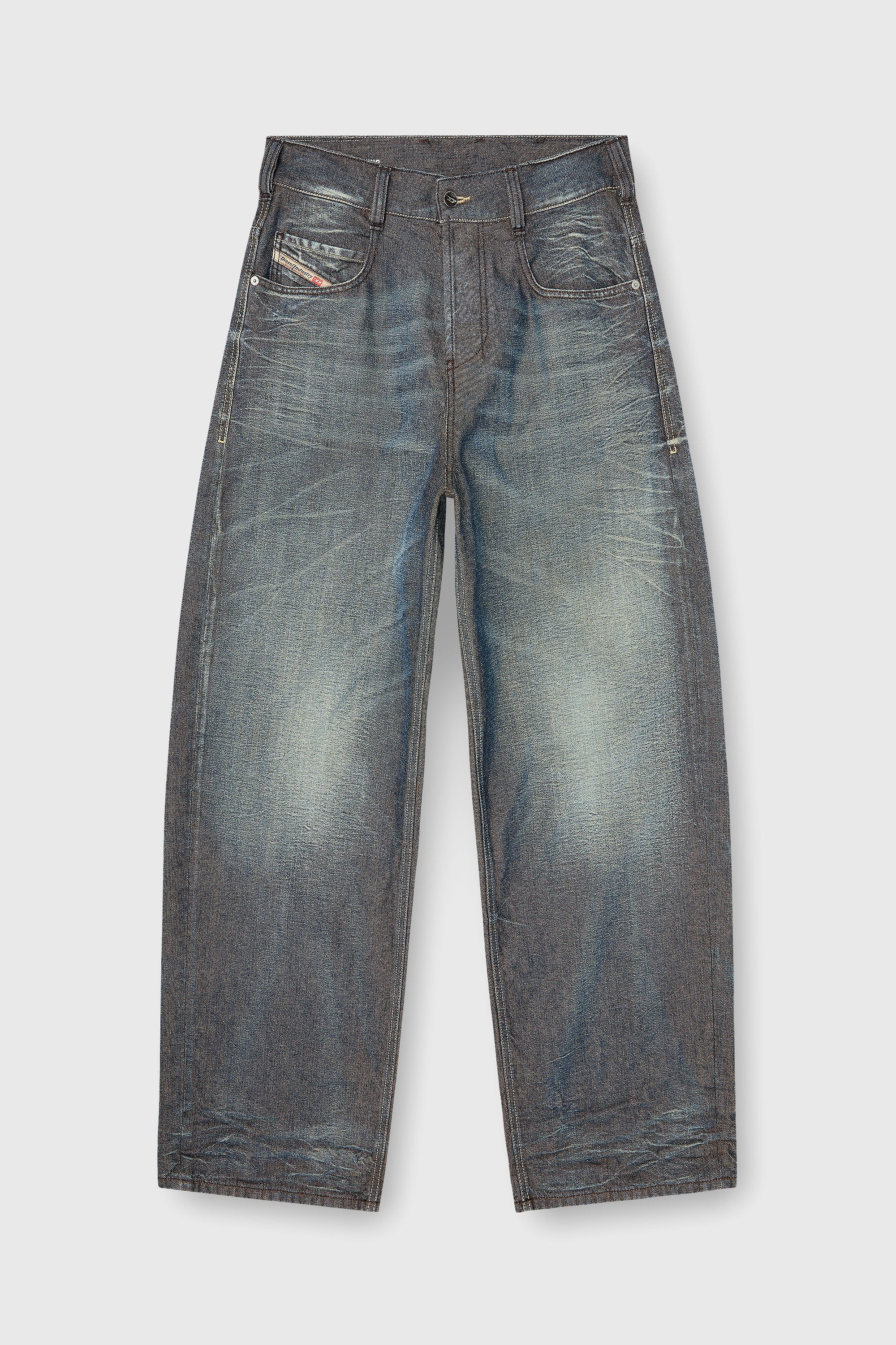 Diesel - Unisex's Relaxed Jeans 1997 D-Enim-M 007EM, Dark Blue - 1