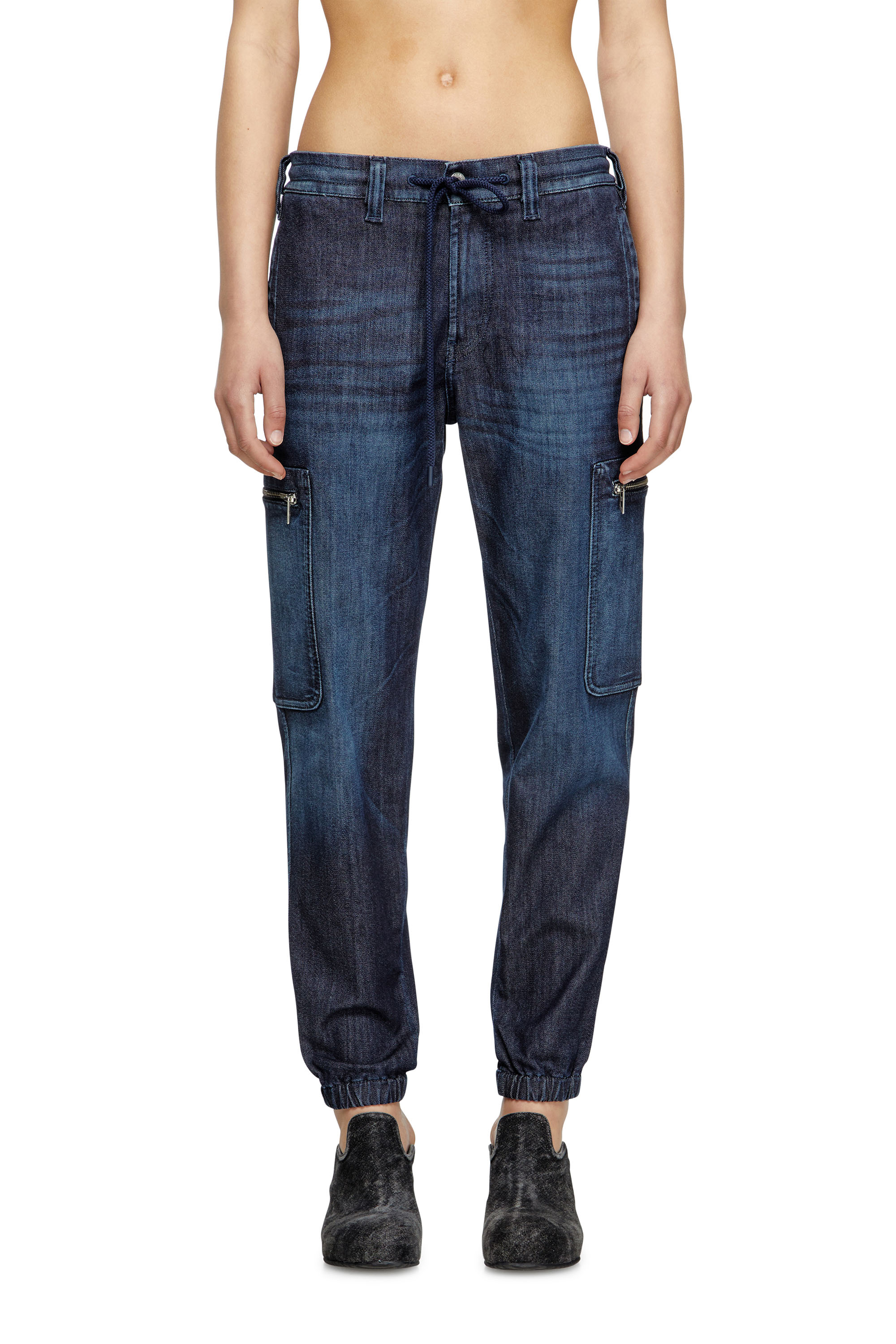 Slim D-Lab JoggJeans® 09L11, Bleu Foncé Diesel - Slim D-Lab JoggJeans® 09L11 Mixte, Bleu Foncé - Image 6