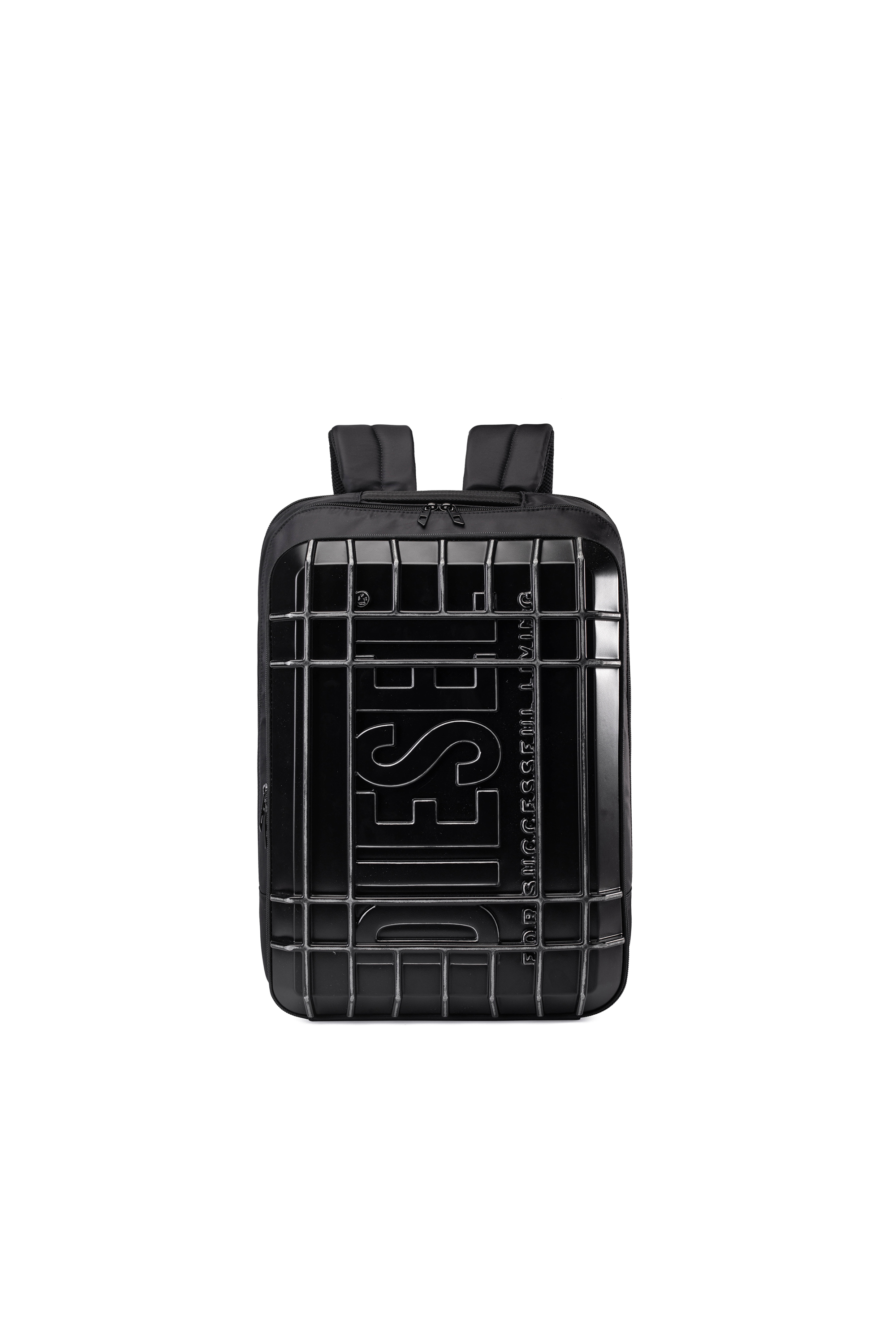 Diesel - DIESEL PC STRONG IMAGE BACKPACK- DSB005, Mochila de viaje resistente Unisex in Negro - 1