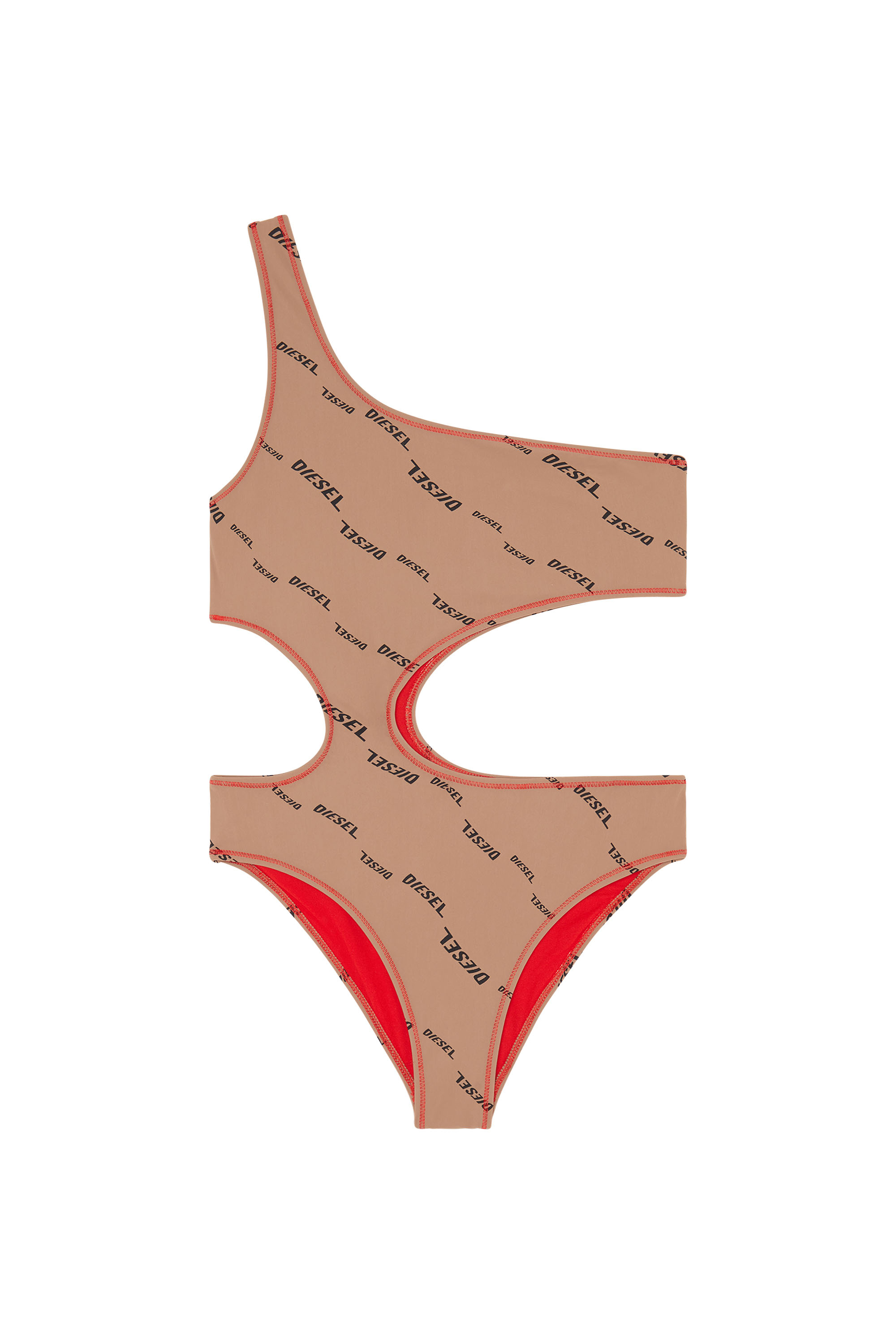 Ba&ntilde;ador nude con estampado del logotipo