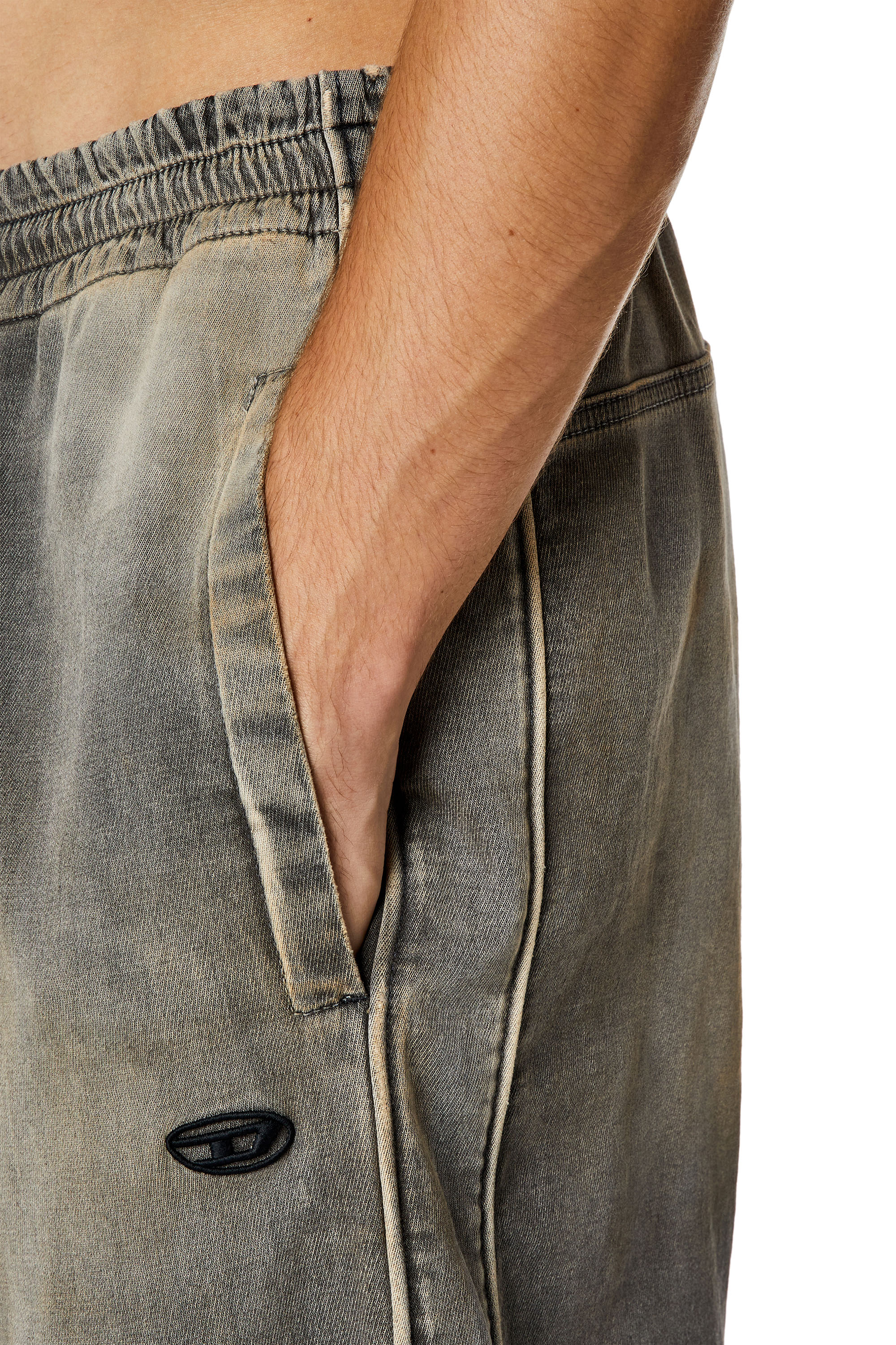 Men's Regular Jeans | Grey | Diesel D-Martians Track Denim