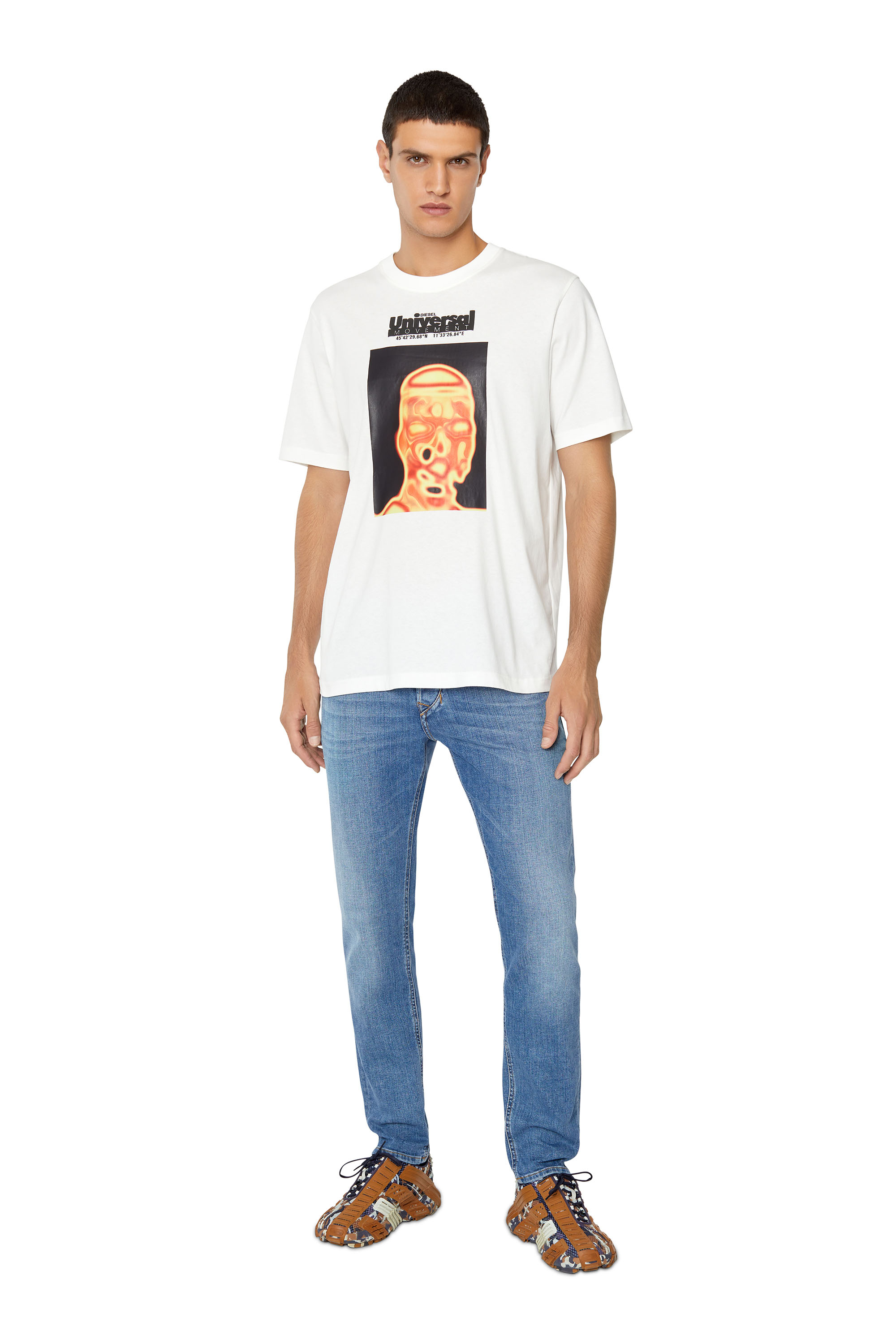 1986 LARKEE-BEEX Man: Tapered Light blue Jeans, mid rise | Diesel