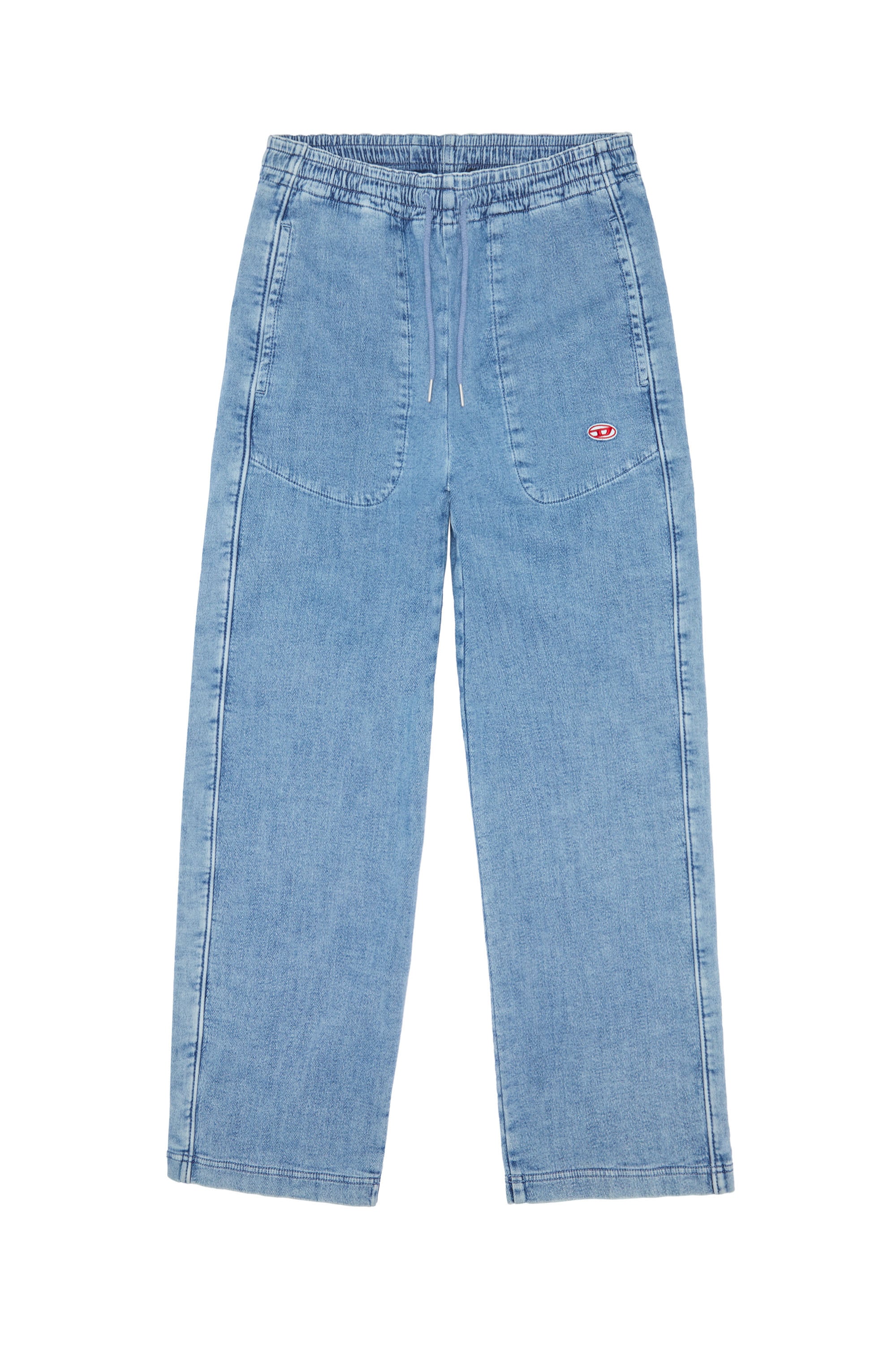 D-Martians Track Denim Straight Joggjeans® 09D01