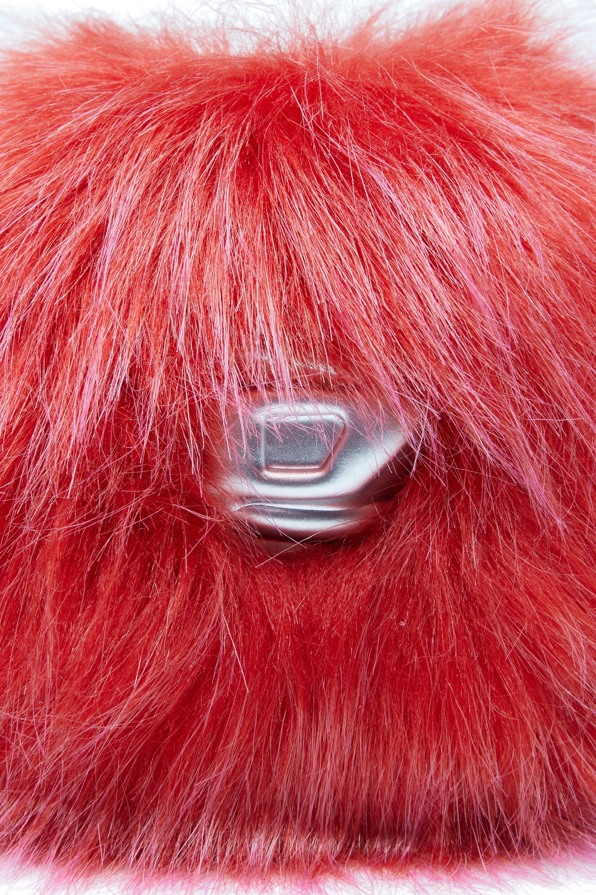 Diesel - MONSTER, Charm pour sac à main au toucher doux Mixte in Rouge - 2