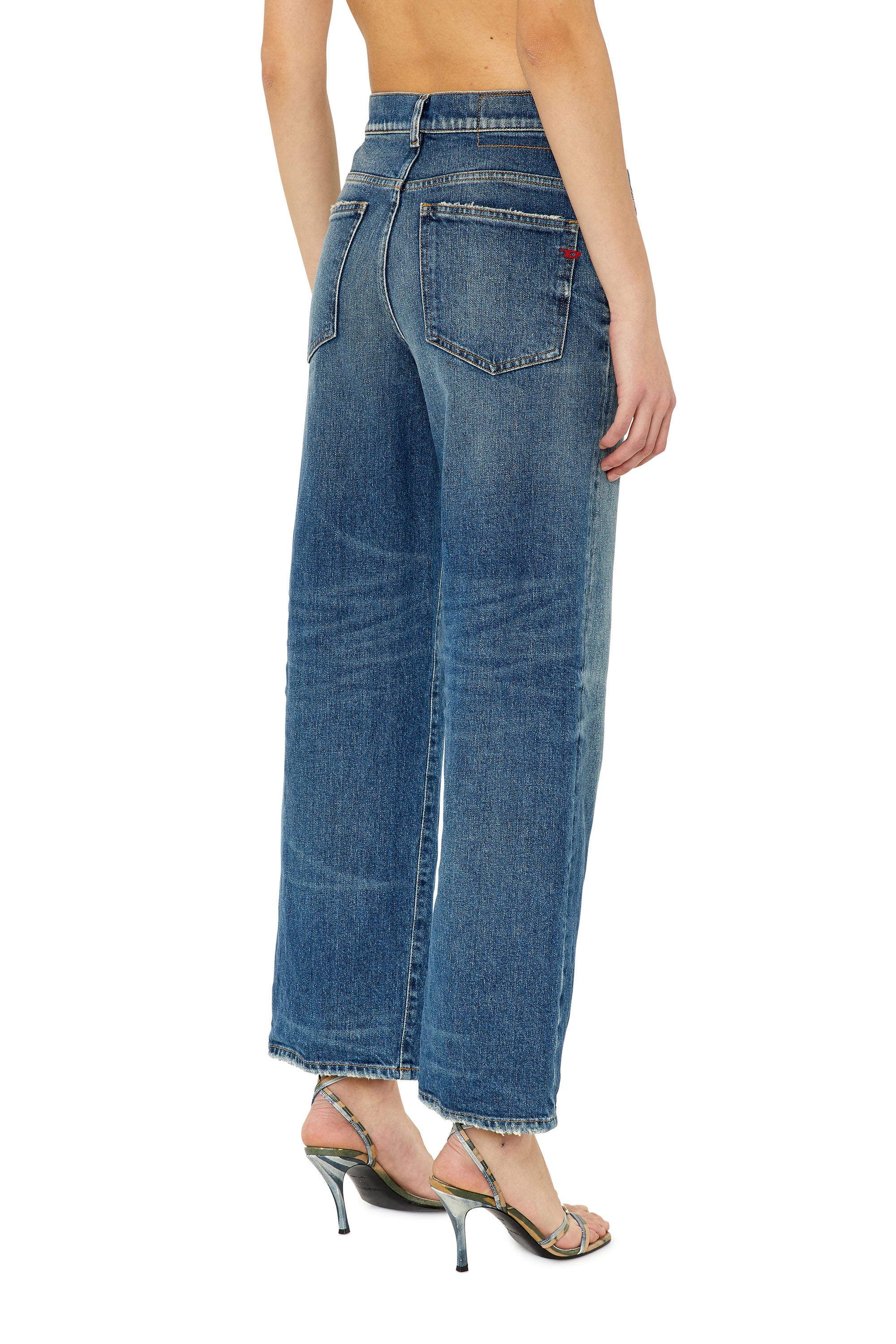 2000 Widee Woman: bootcutandflare Medium blue Jeans | Diesel