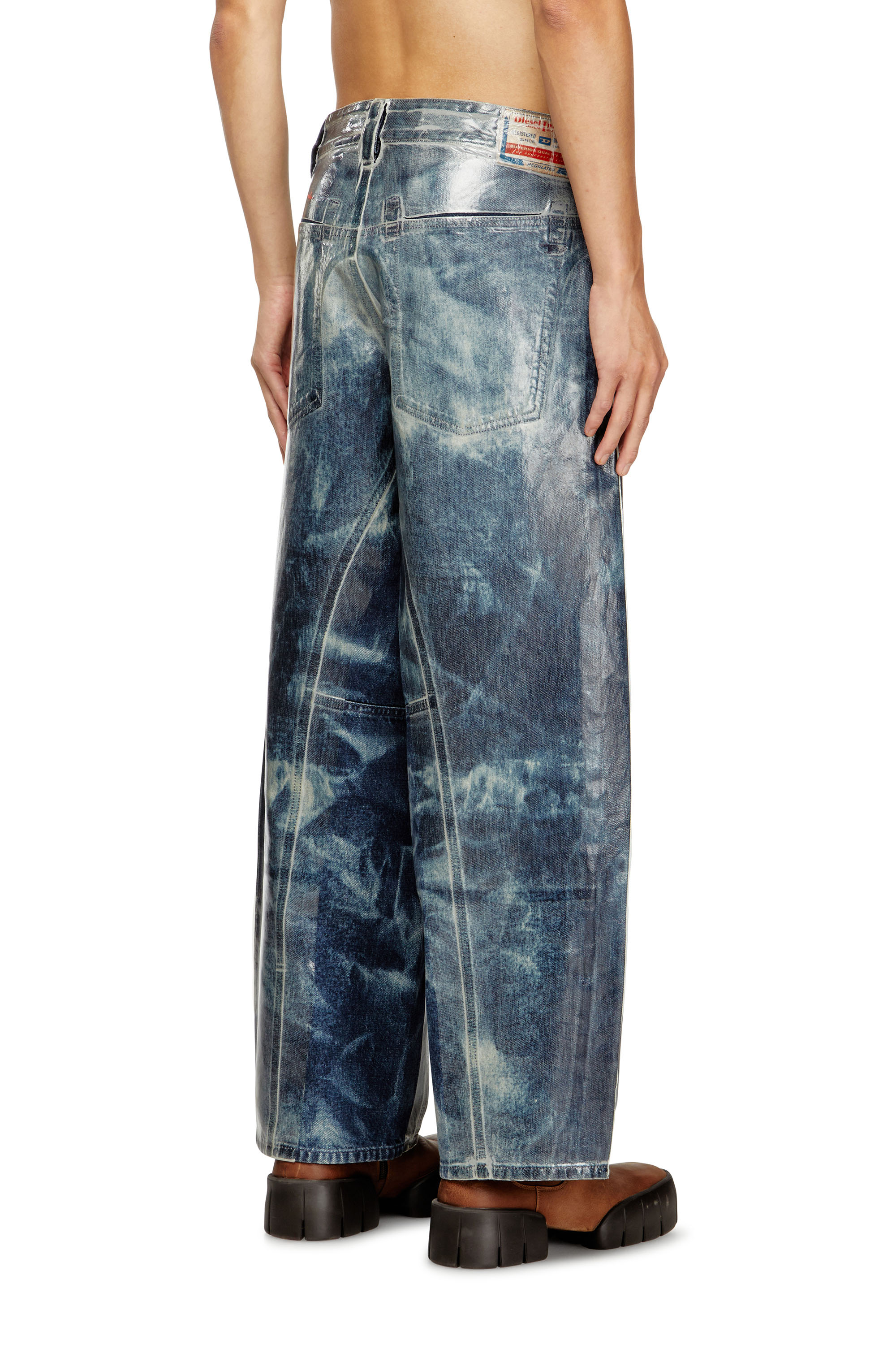 Diesel - Unisex's Relaxed Jeans 1997 D-Enim-M 007CU, Dark Blue - 4