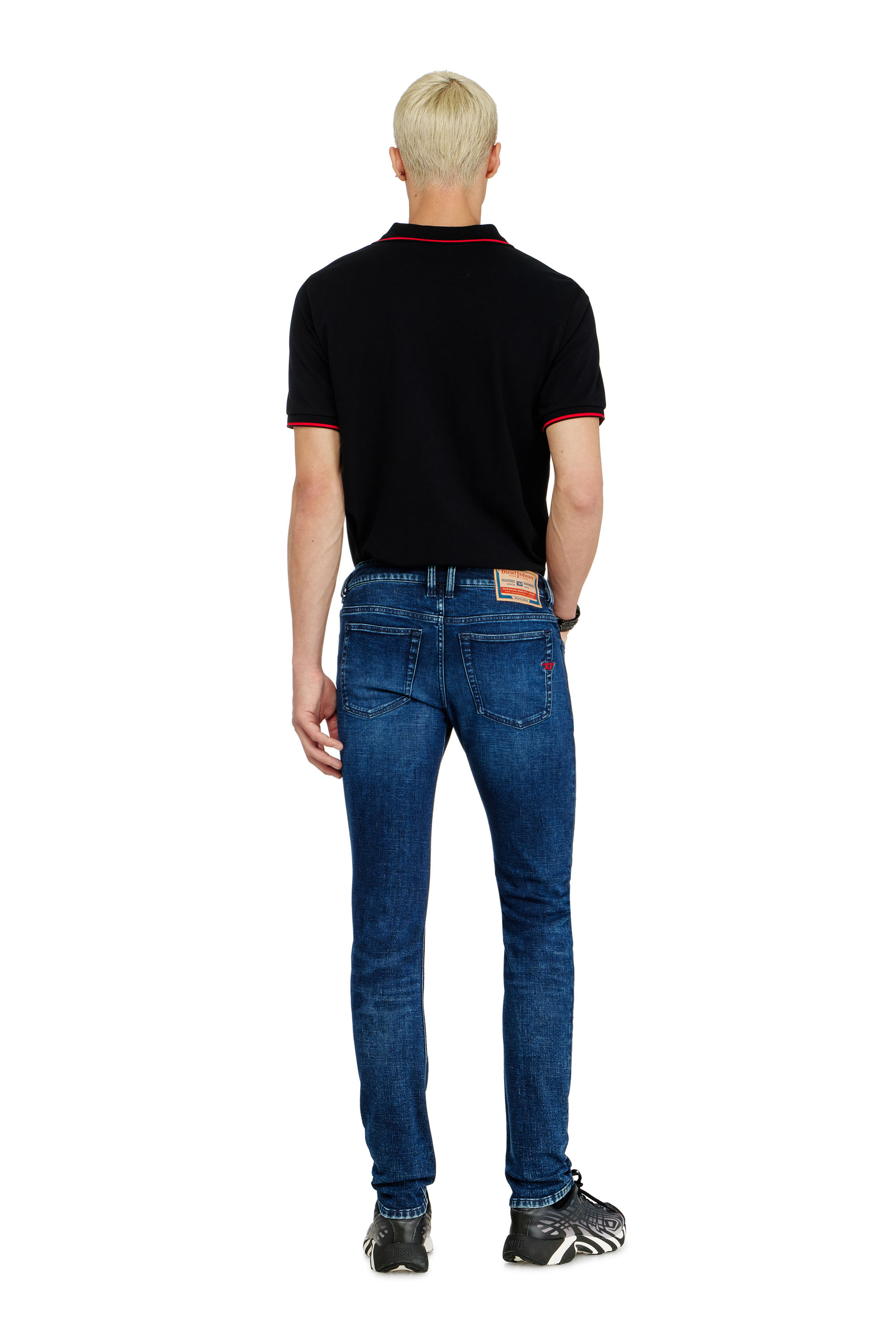 Diesel - Male's Skinny Jeans 1979 Sleenker 0KBBD, Dark Blue - 3
