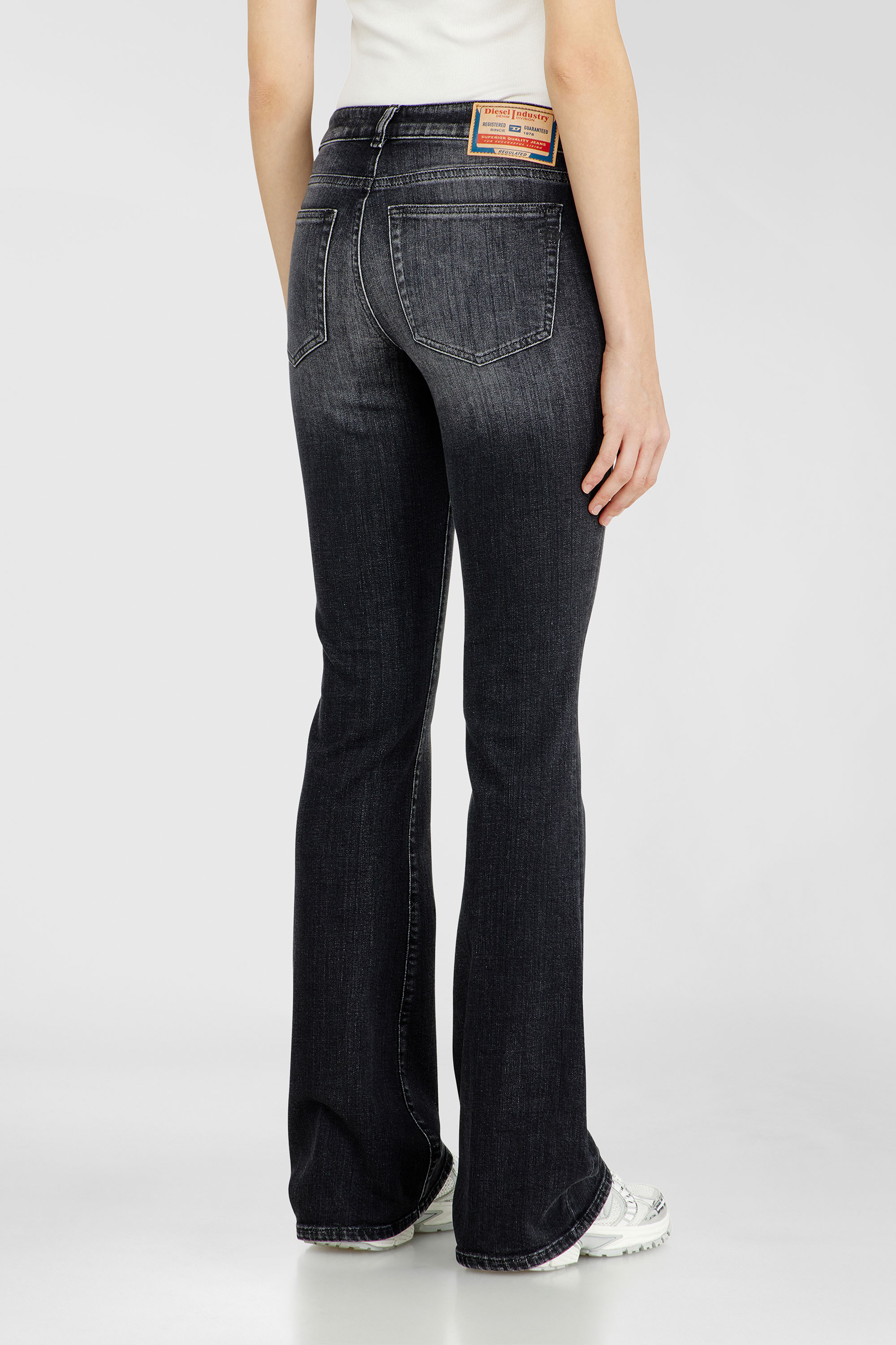 Diesel - Female's Bootcut Jeans 1969 D-Ebbey 09L98, Black/Dark Grey - 5