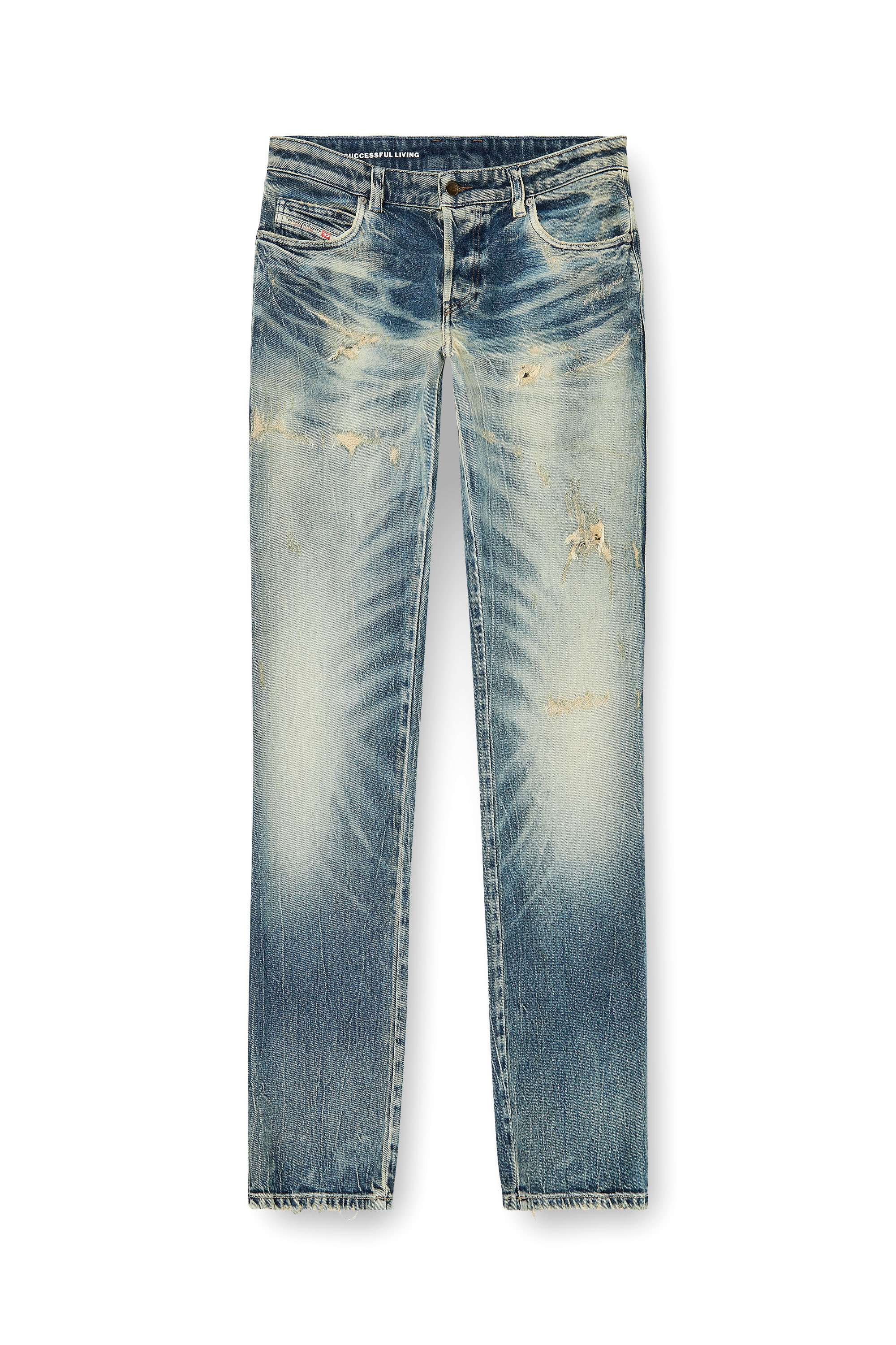 Diesel - Male's Slim Jeans 1993 D-Vyl 09P34, Medium Blue - 3