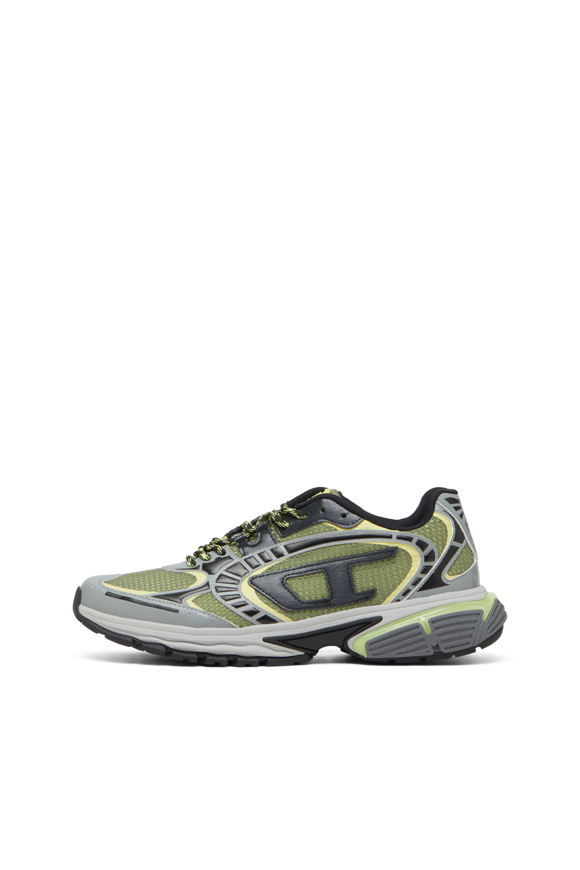 Diesel - S-PRO-V-DENSE LOW, S-Pro-V-Dense-Sneakers en mesh avec logo Oval D Homme in Polychrome - 3