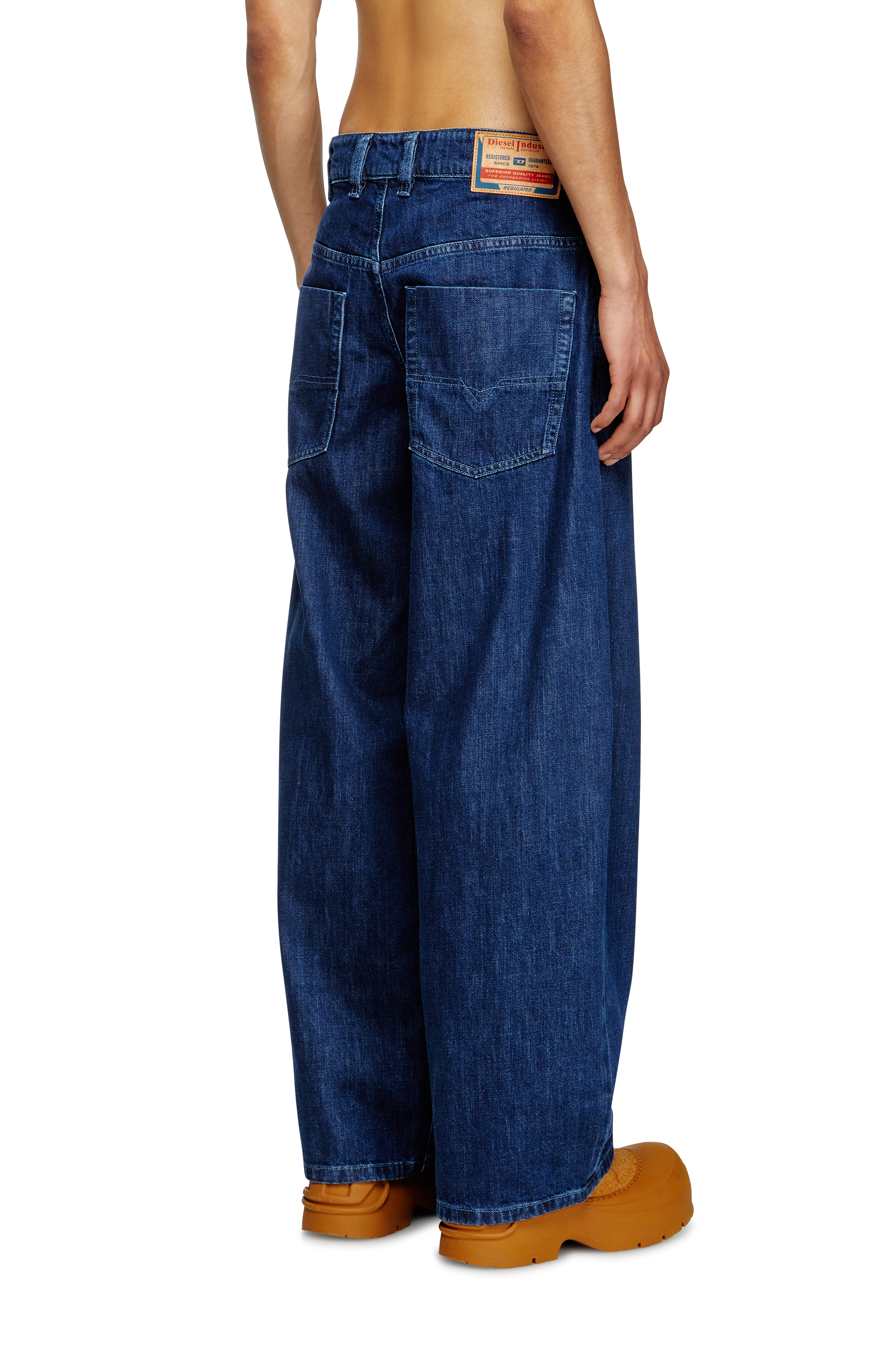 Relaxed Jeans 1997 D-Enim 0DBDX, Bleu Foncé Diesel - Relaxed Jeans 1997 D-Enim 0DBDX Mixte, Bleu Foncé - Image 4