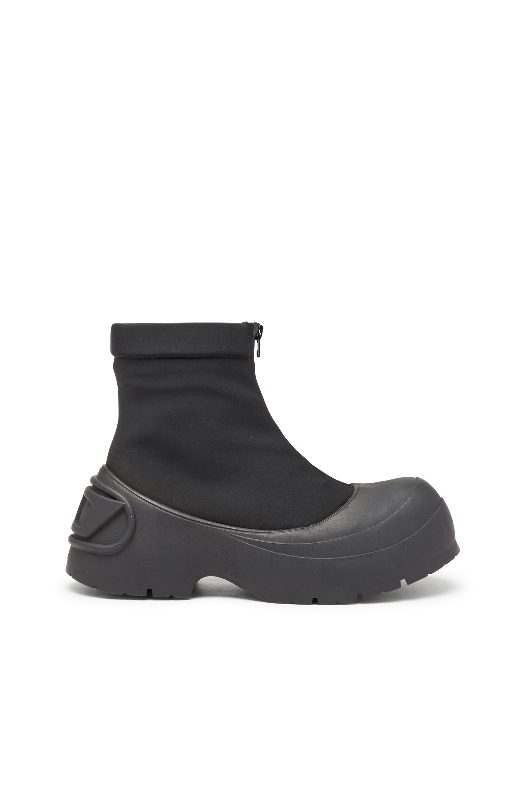 Diesel - D-DONALD CH, Male's D-Donald-Rubber-trimmed ankle boots in Black - 1