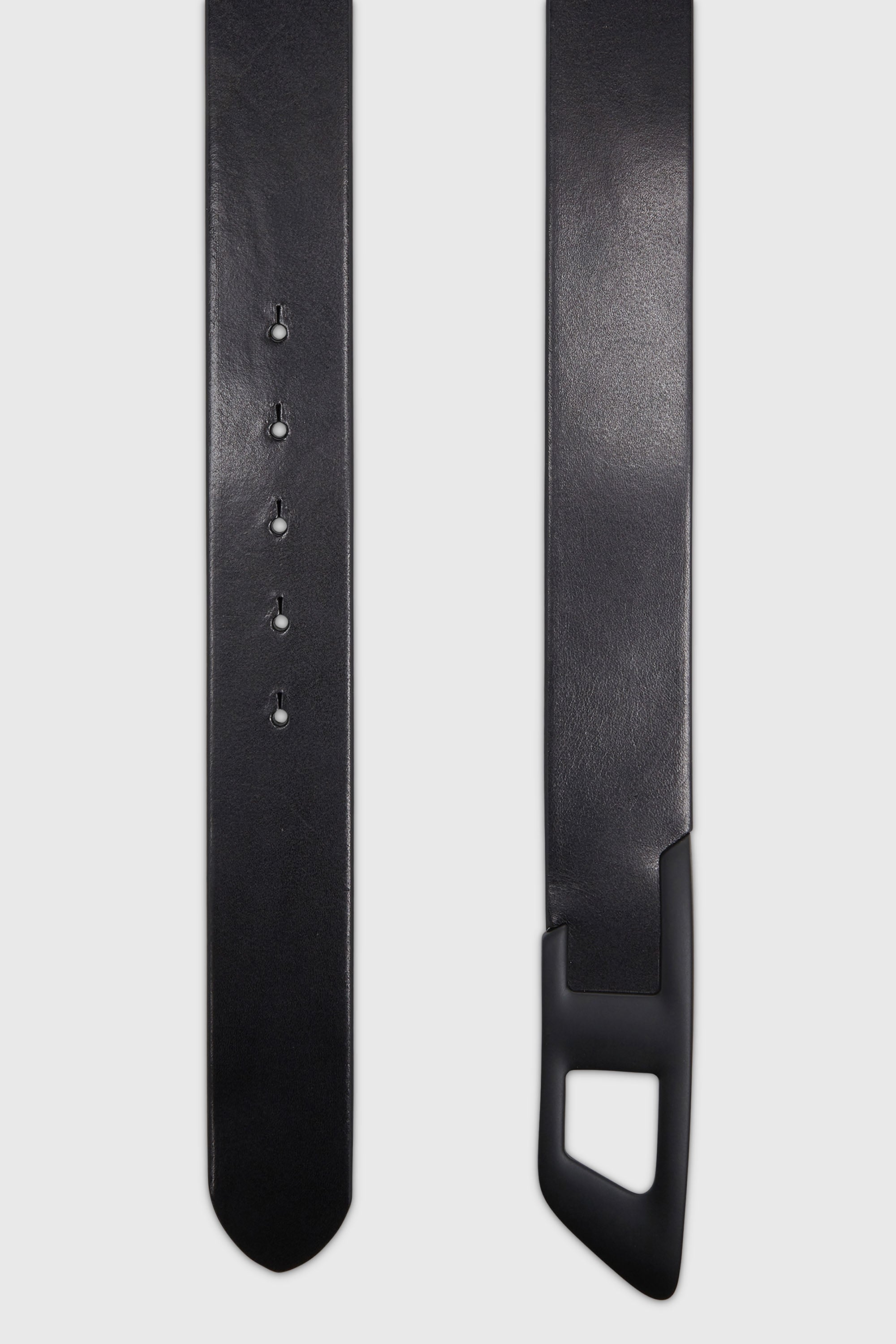 Diesel - B-D LOGO 2.0 40, Ceinture 4 cm en cuir avec boucle D en m&eacute;tal Mixte in Noir - 2