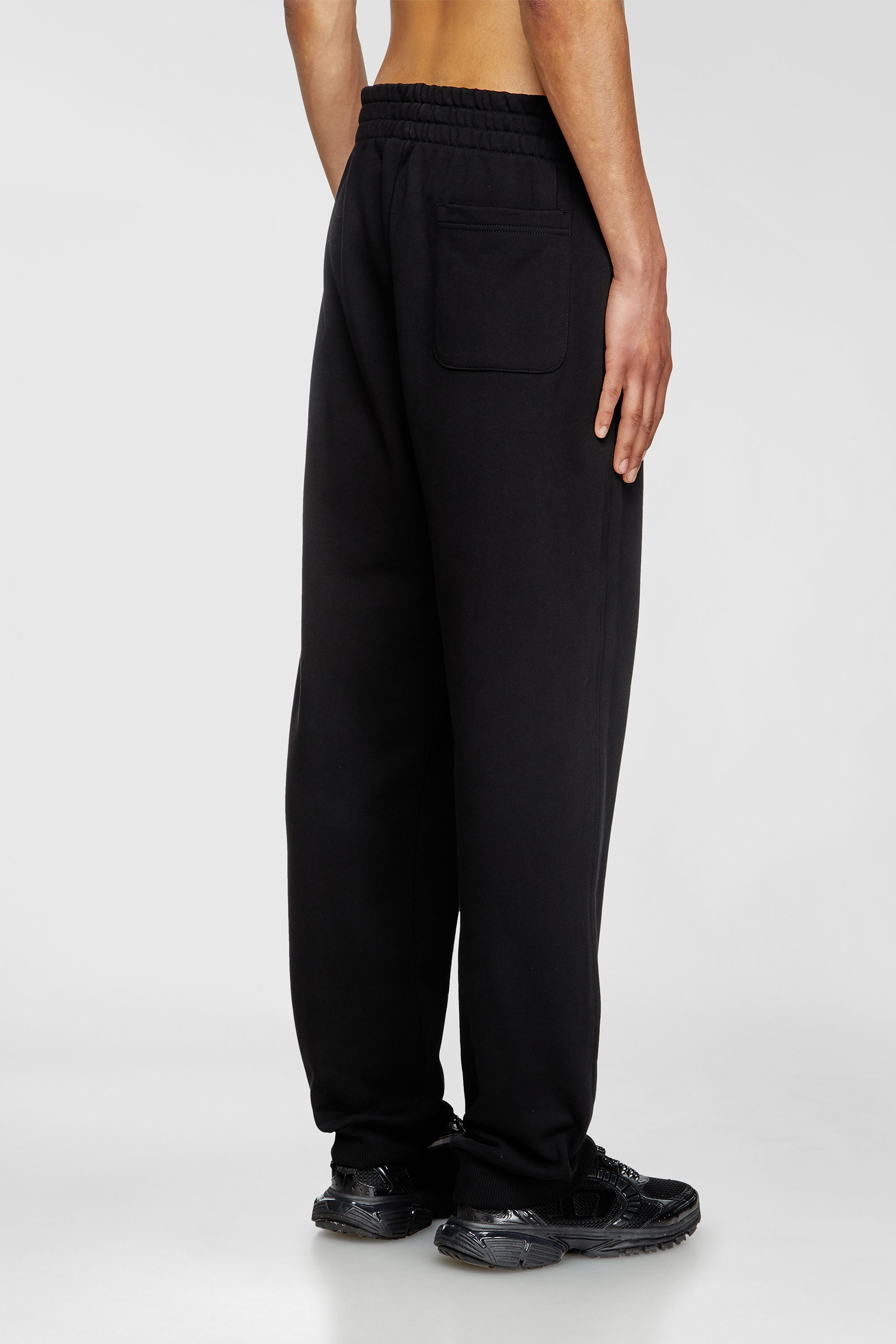 Diesel - P-MARKY-OD, Man's Pants with metal-effect Oval D logo in Black - 4