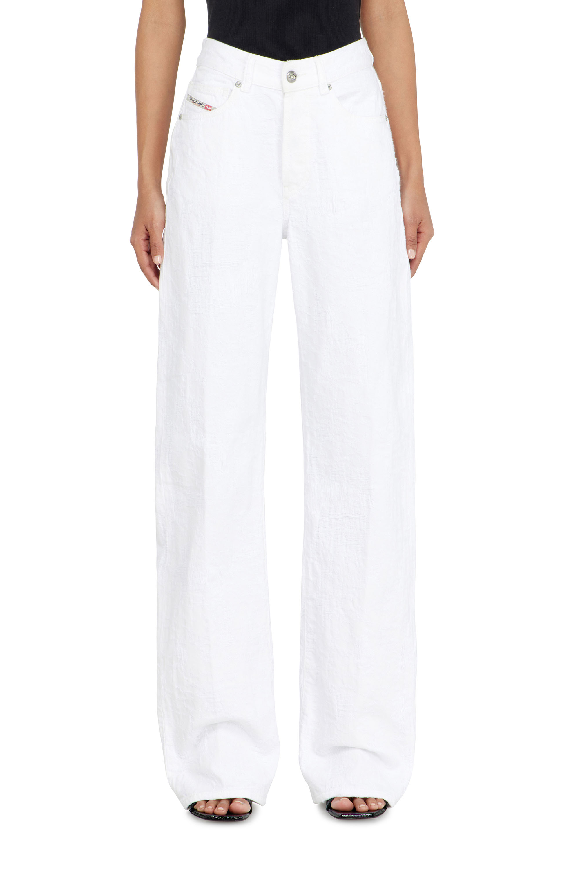 Diesel - Regular Jeans 1971 D-Sent 007EX Mujer, Blanco - 4