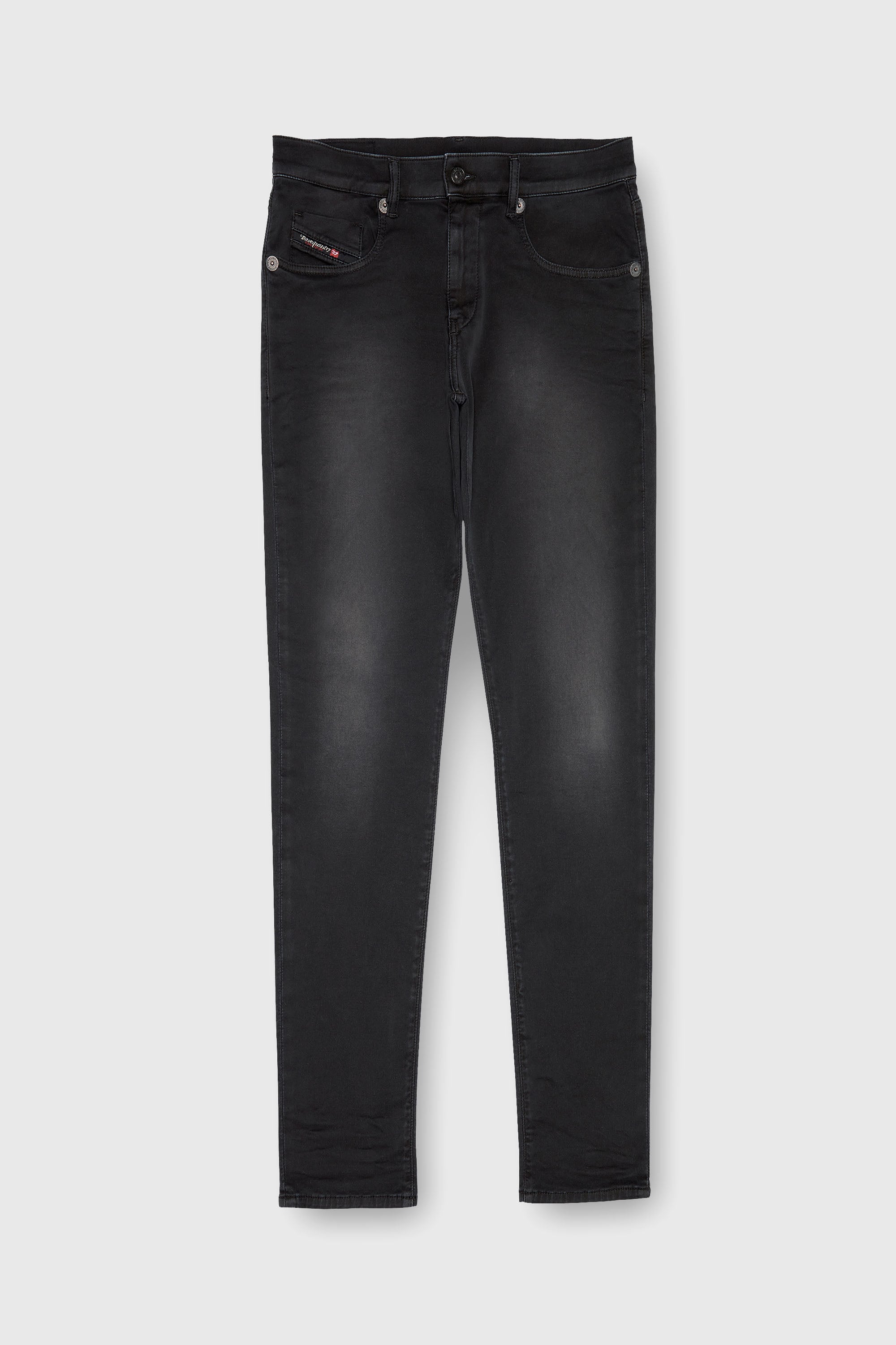 Diesel - Man's Slim 2060 D-Strukt Joggjeans&reg; 0670M, Black/Dark grey - 1