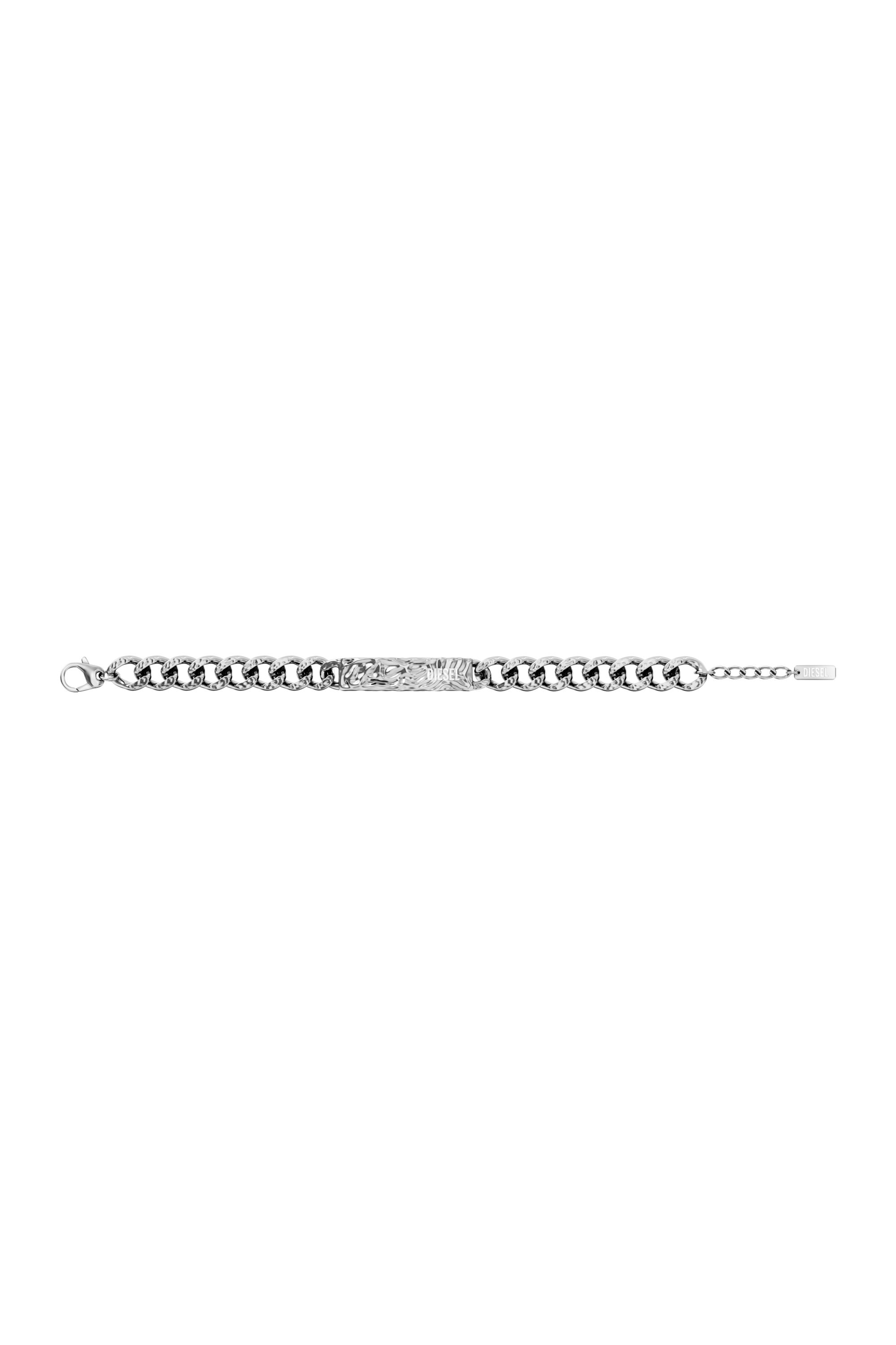 Diesel - DX1732040, Pulsera ID de acero inoxidable Unisex in Plateado - 3