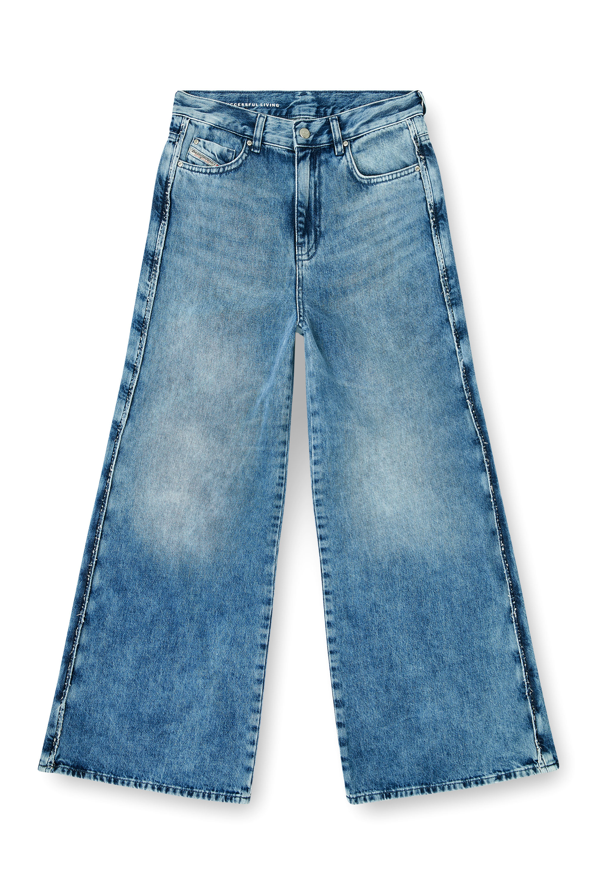 Diesel - Female's Flare Jeans 1978 D-Akemi 0ADCJ, Medium Blue - 3