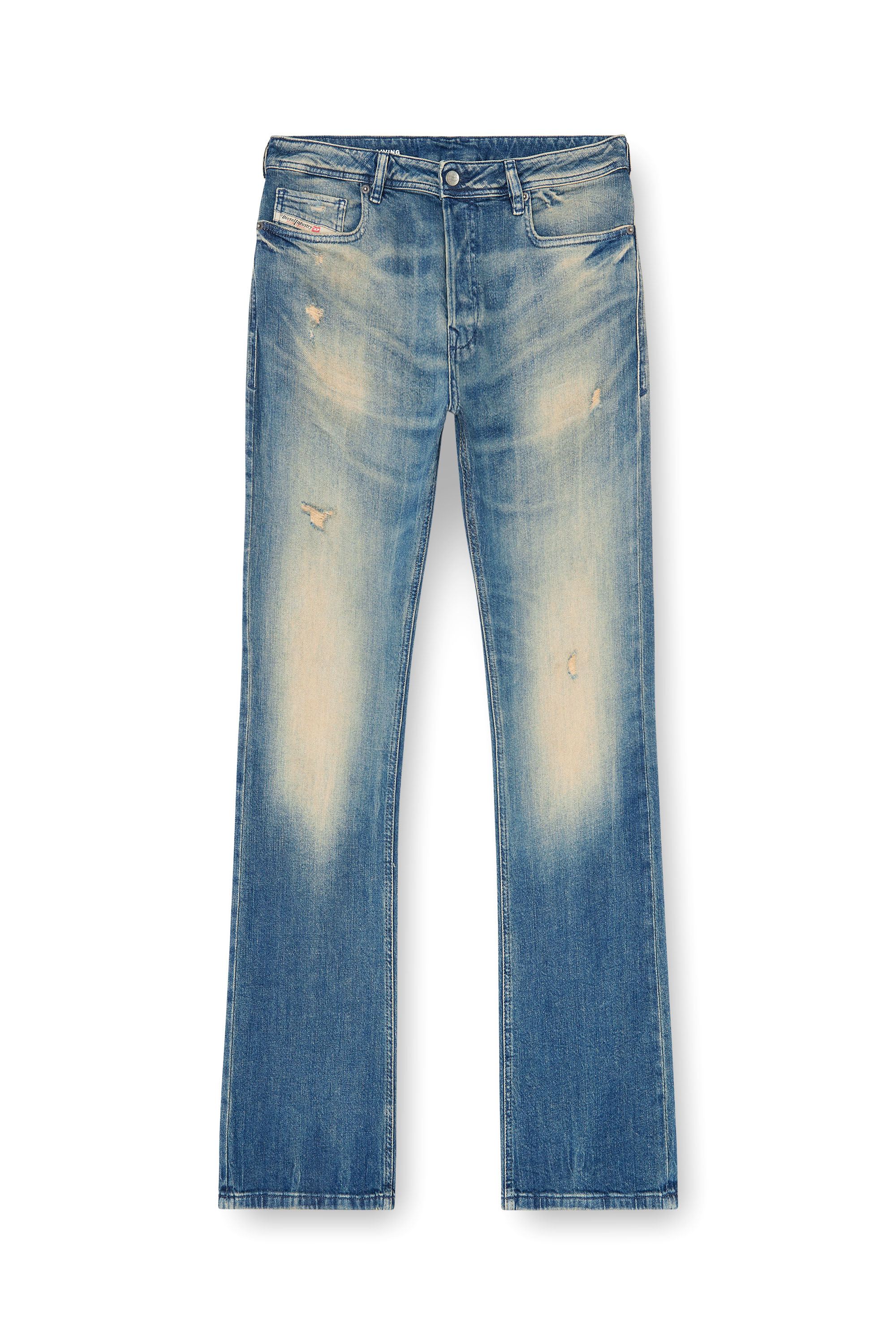 Diesel - Bootcut Jeans 2007 Zatiny 0KBBW Hombre, Azul medio - 1