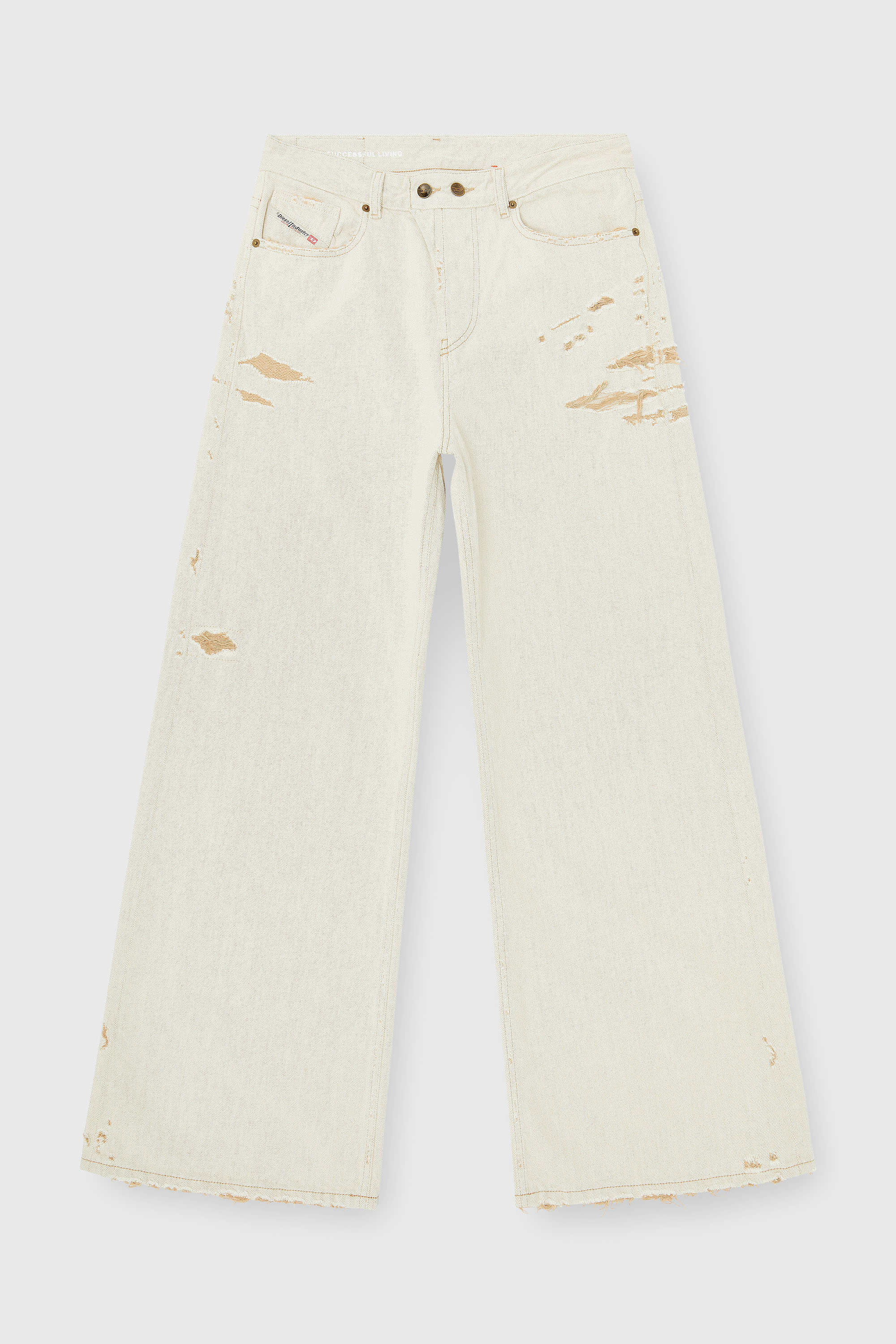 Diesel - Female's Relaxed Jeans 1996 D-Sire 09P89, Beige - 6