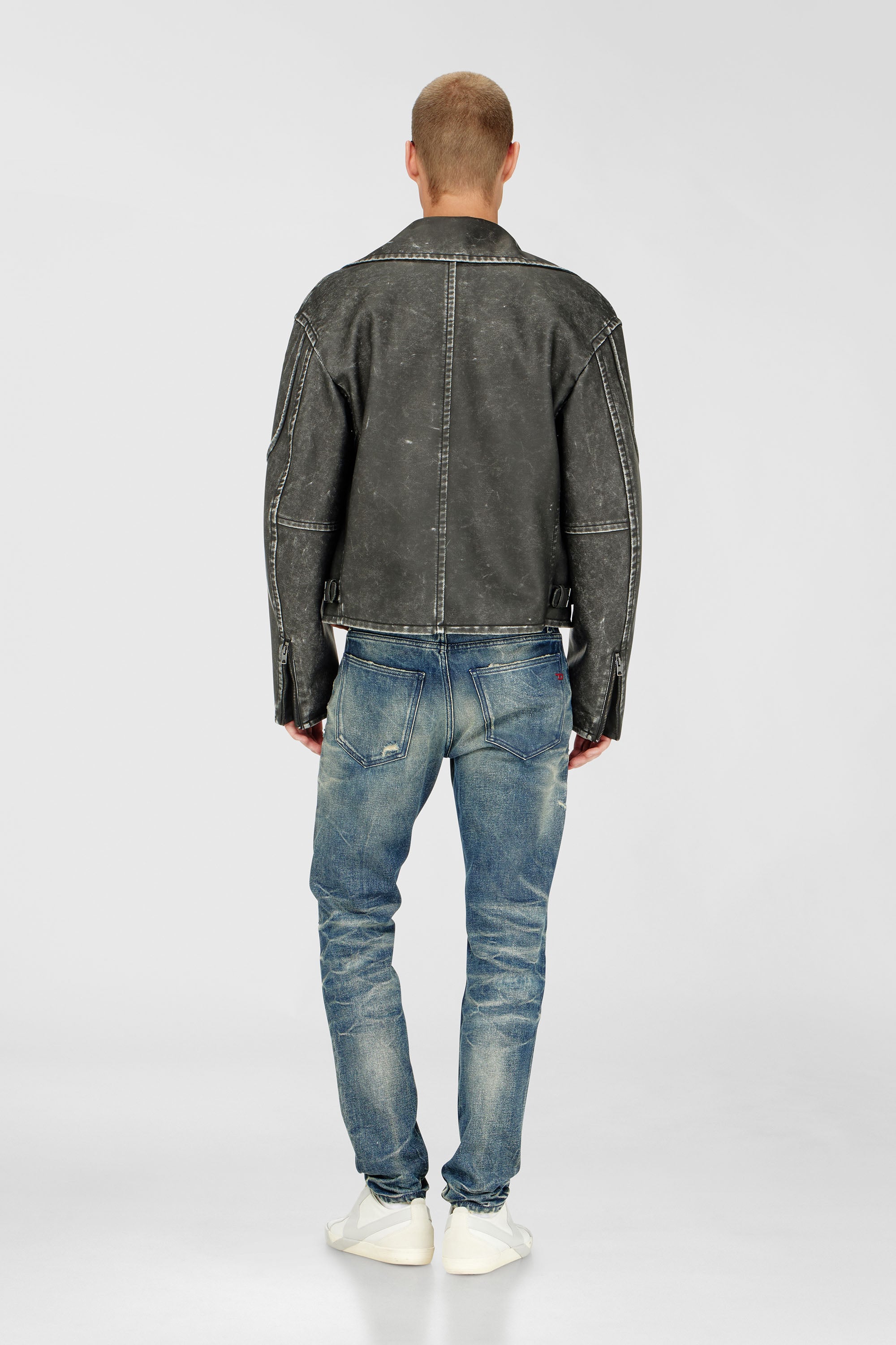 Diesel - Slim Jeans 2019 D-Strukt 09P36 Homme, Bleu moyen - Image 3