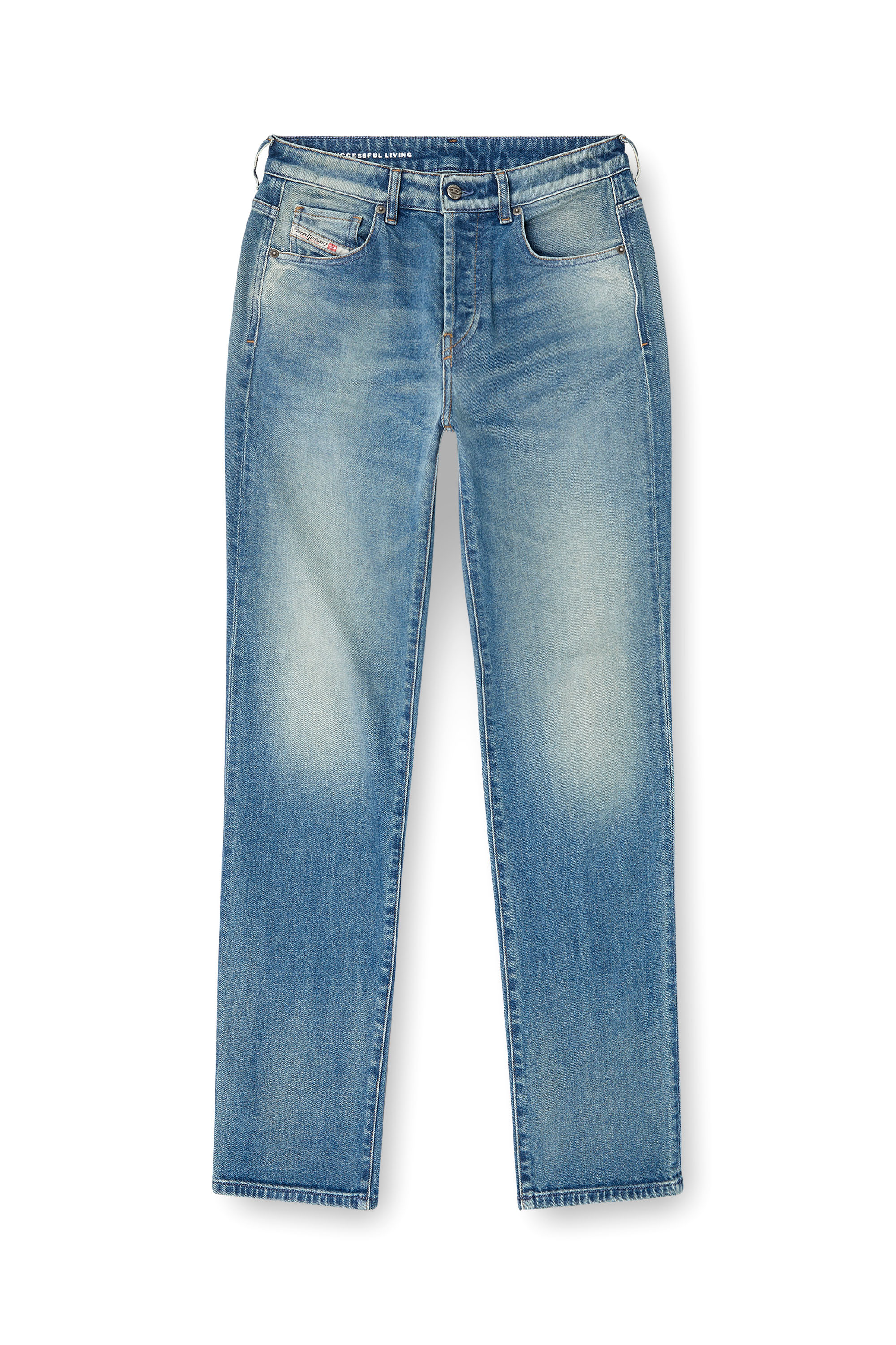 Diesel - Woman's Regular Jeans 1989 D-Mine 09M14, Medium blue - 2