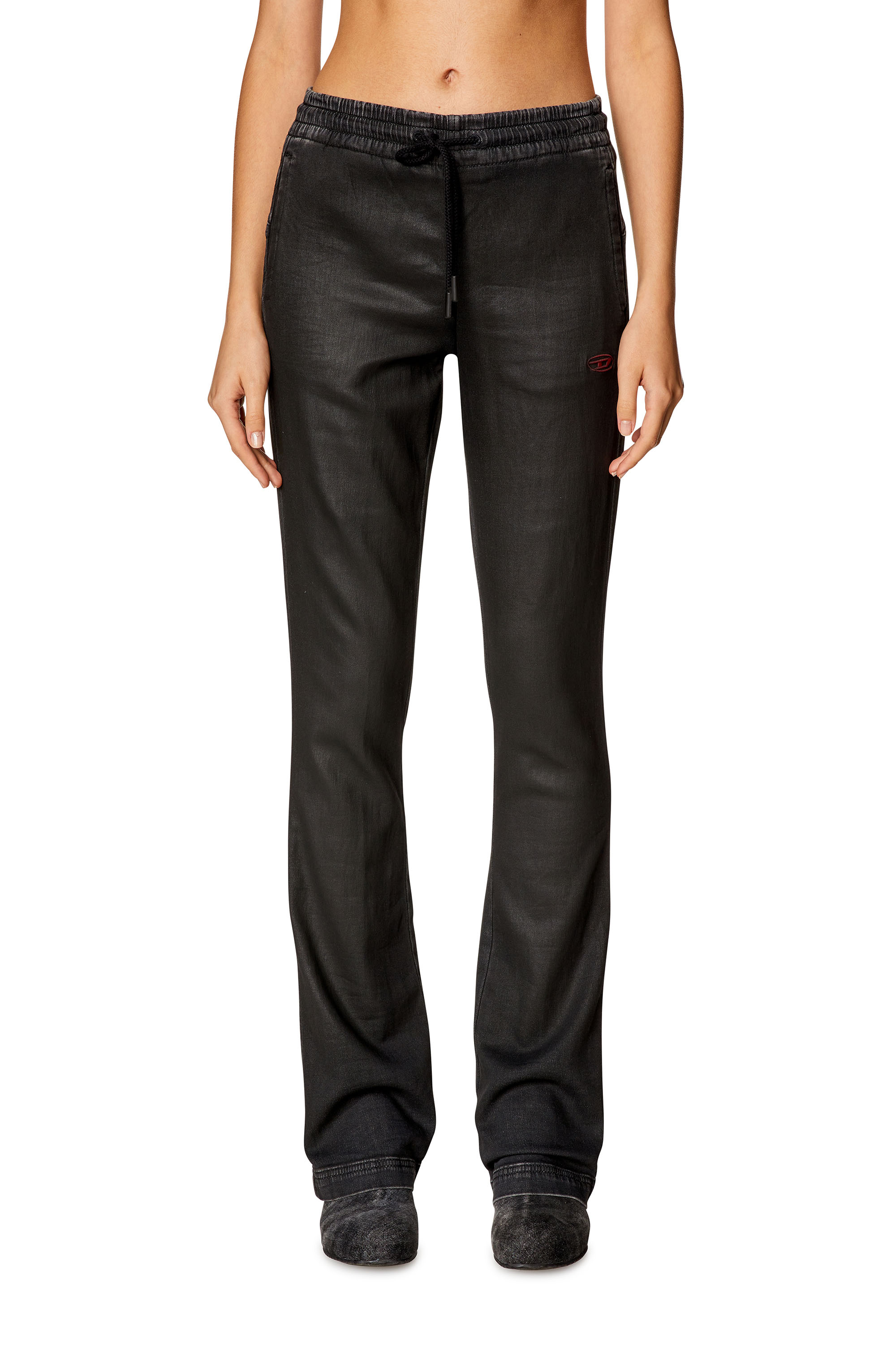 Women's Bootcut Jeans | Black/Dark Grey | Diesel 2069 D