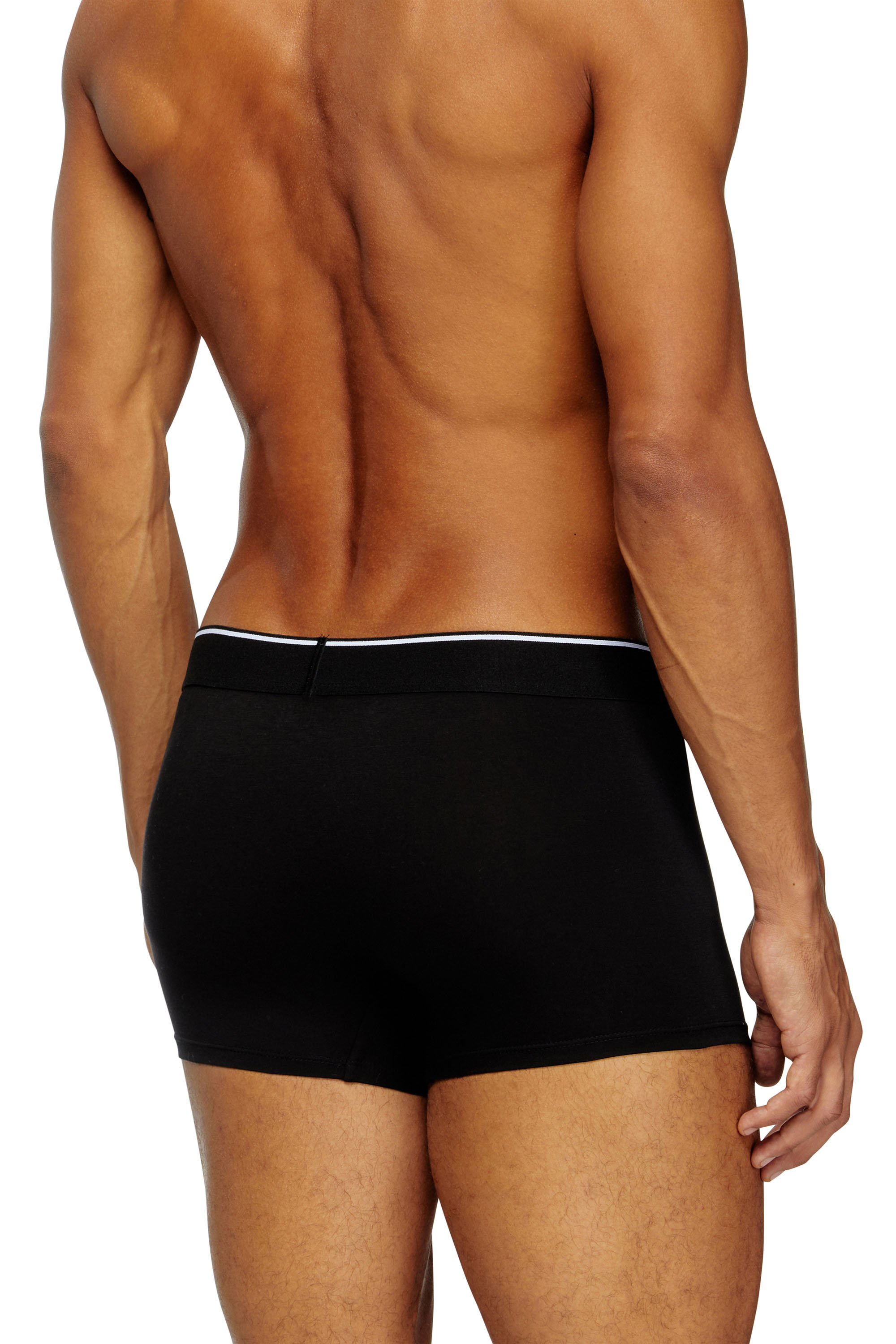 Diesel - UMBX-DAMIENTHREEPACK, Male's Three-pack of plain boxer in Black - 3