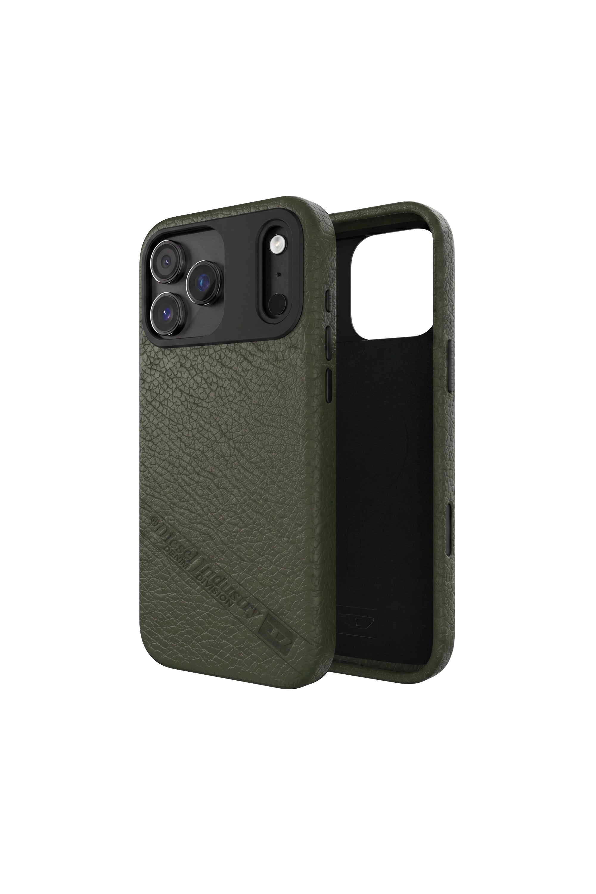 Diesel - 60648 MOULDED CASE, Unisex's Flag D case with MagSafe for iPhone 17 Pro Max in Dark Green - 1