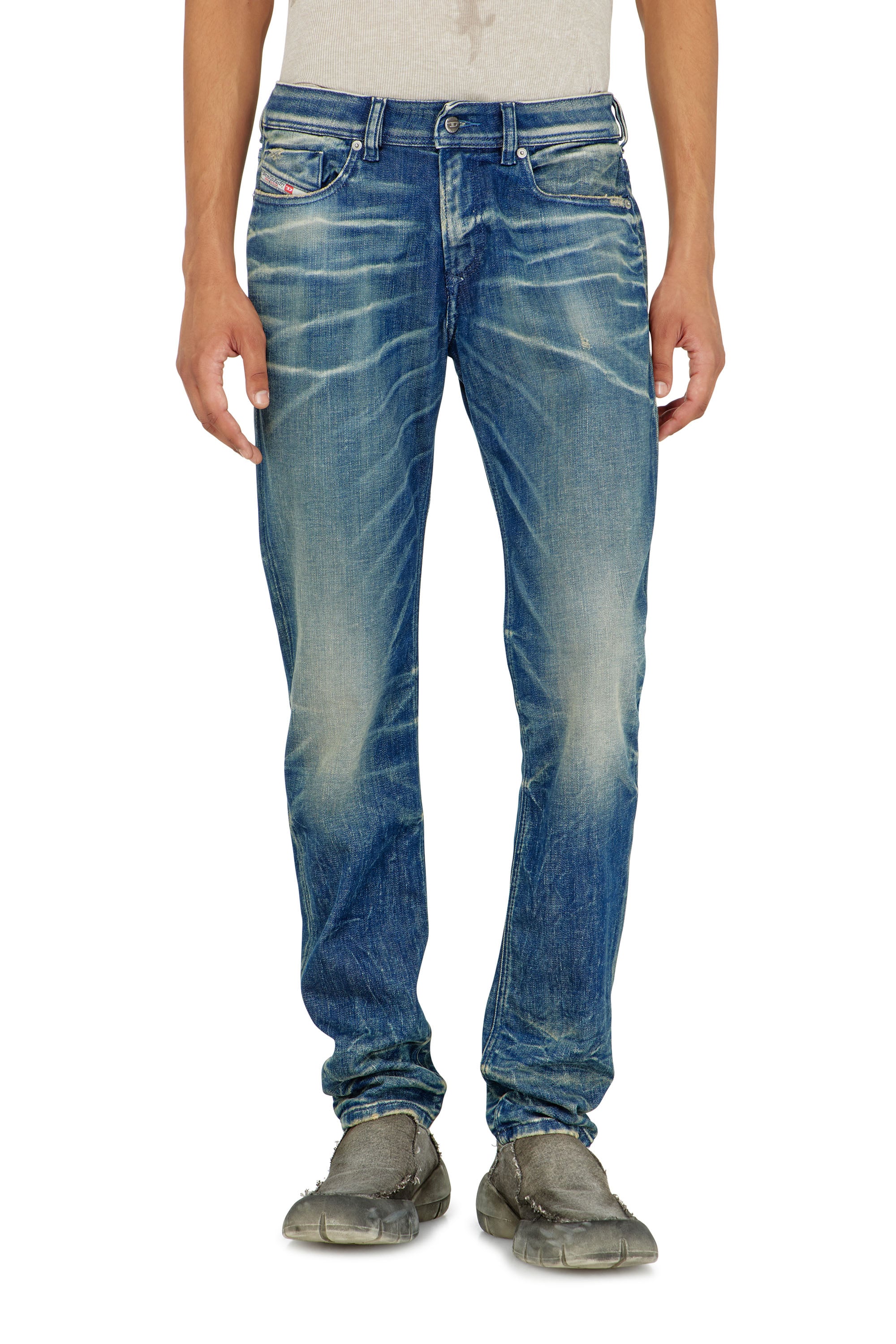 Diesel - Male's Skinny Jeans 1979 Sleenker 09P59, Medium Blue - 4