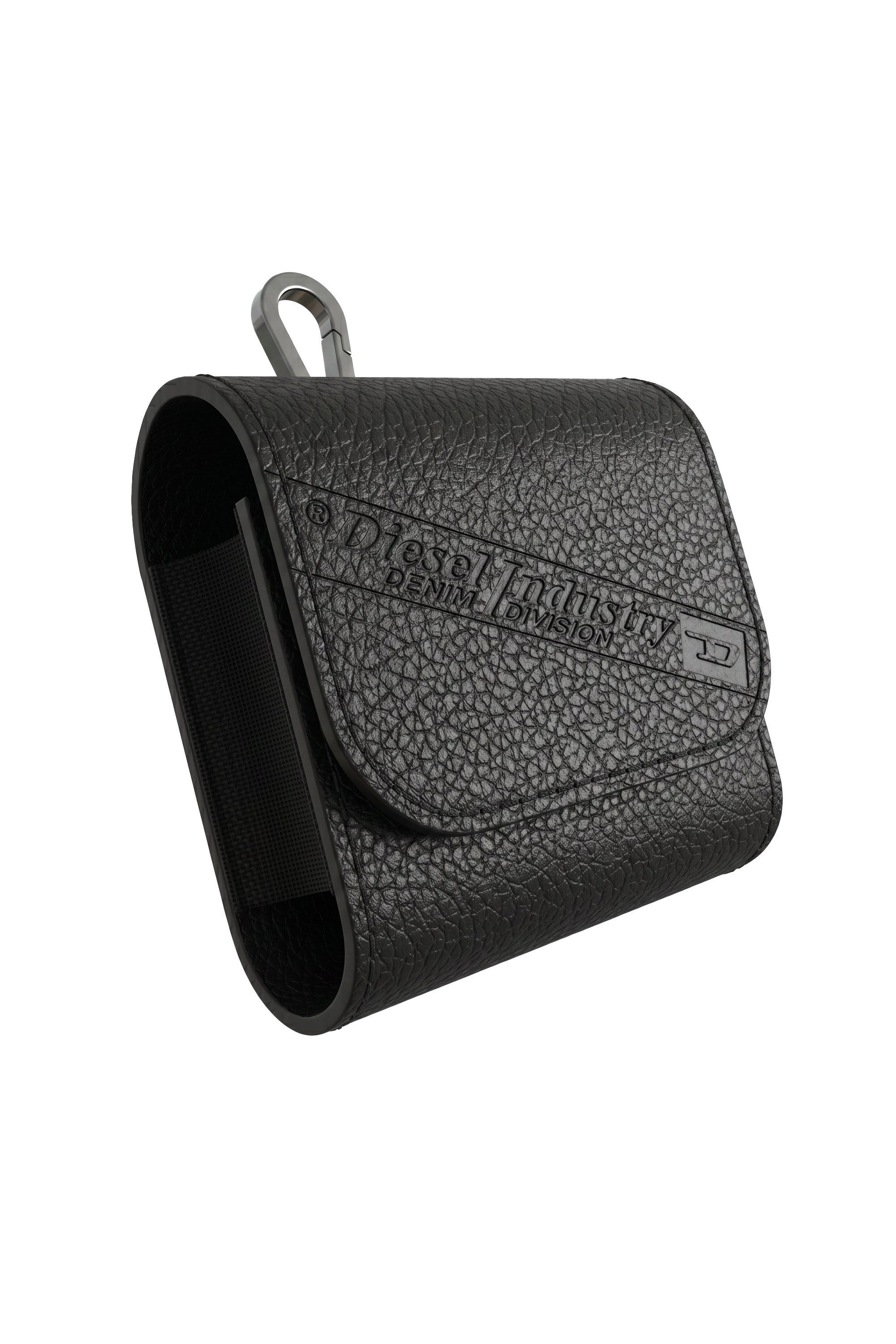Diesel - 60652 AIRPOD CASE, Unisex's Flag D pouch for true wireless earbuds in Black - 3