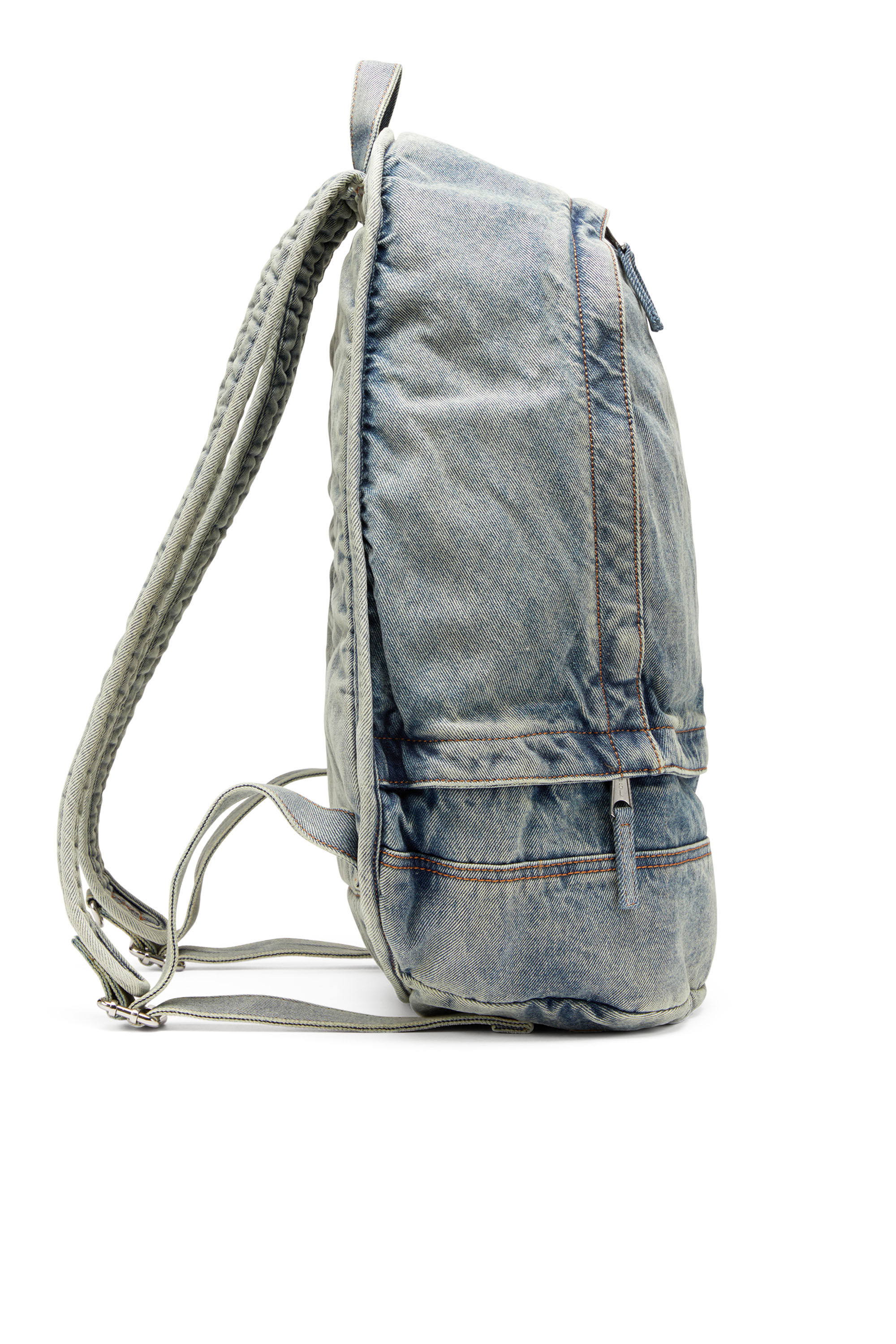 Diesel - RAVE BACKPACK, Male's Rave-Backpack in solarised denim in Blue - 4