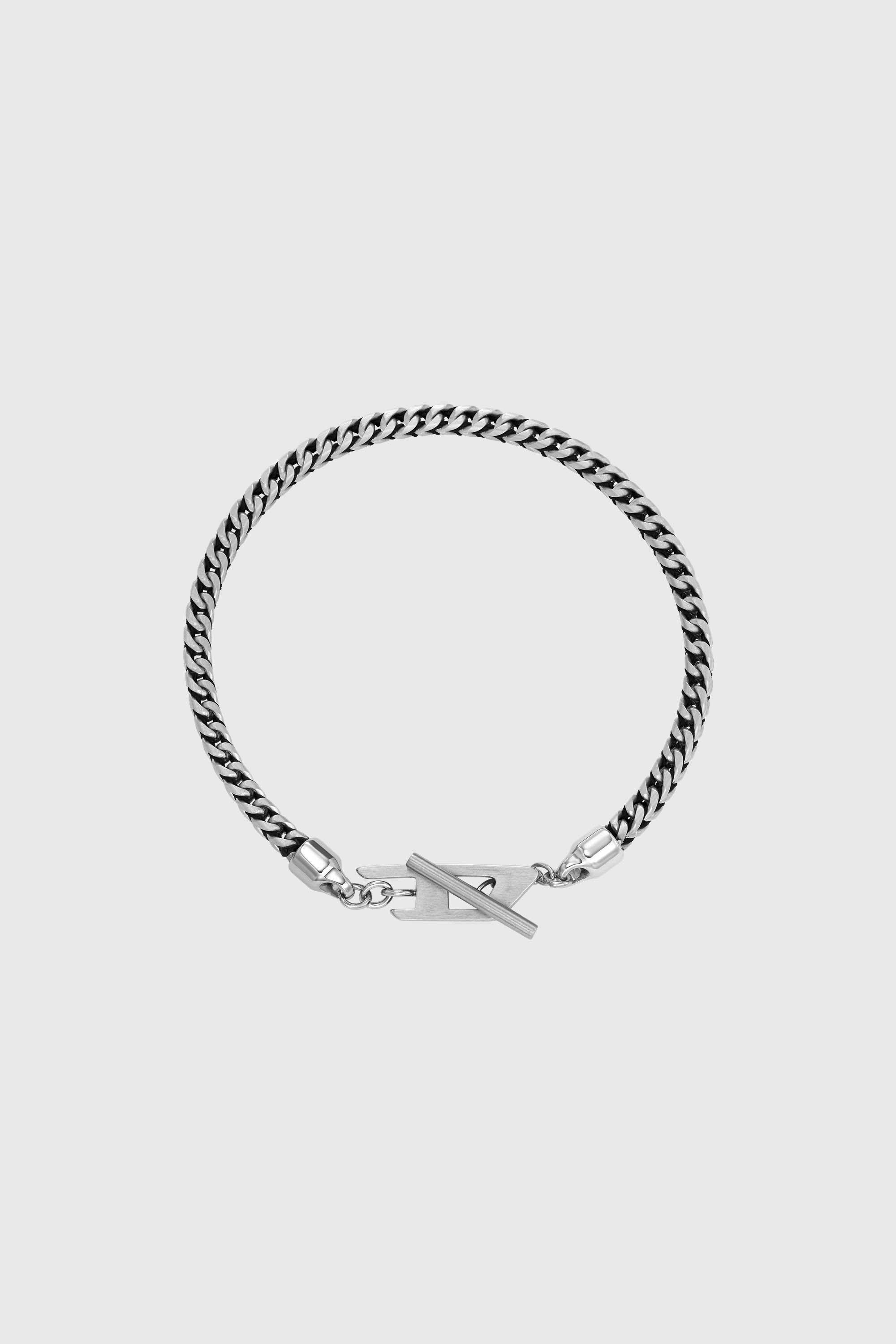 Diesel - DX1551040 JEWEL, Pulsera de cadena de acero inoxidable Unisex in Plateado - 1