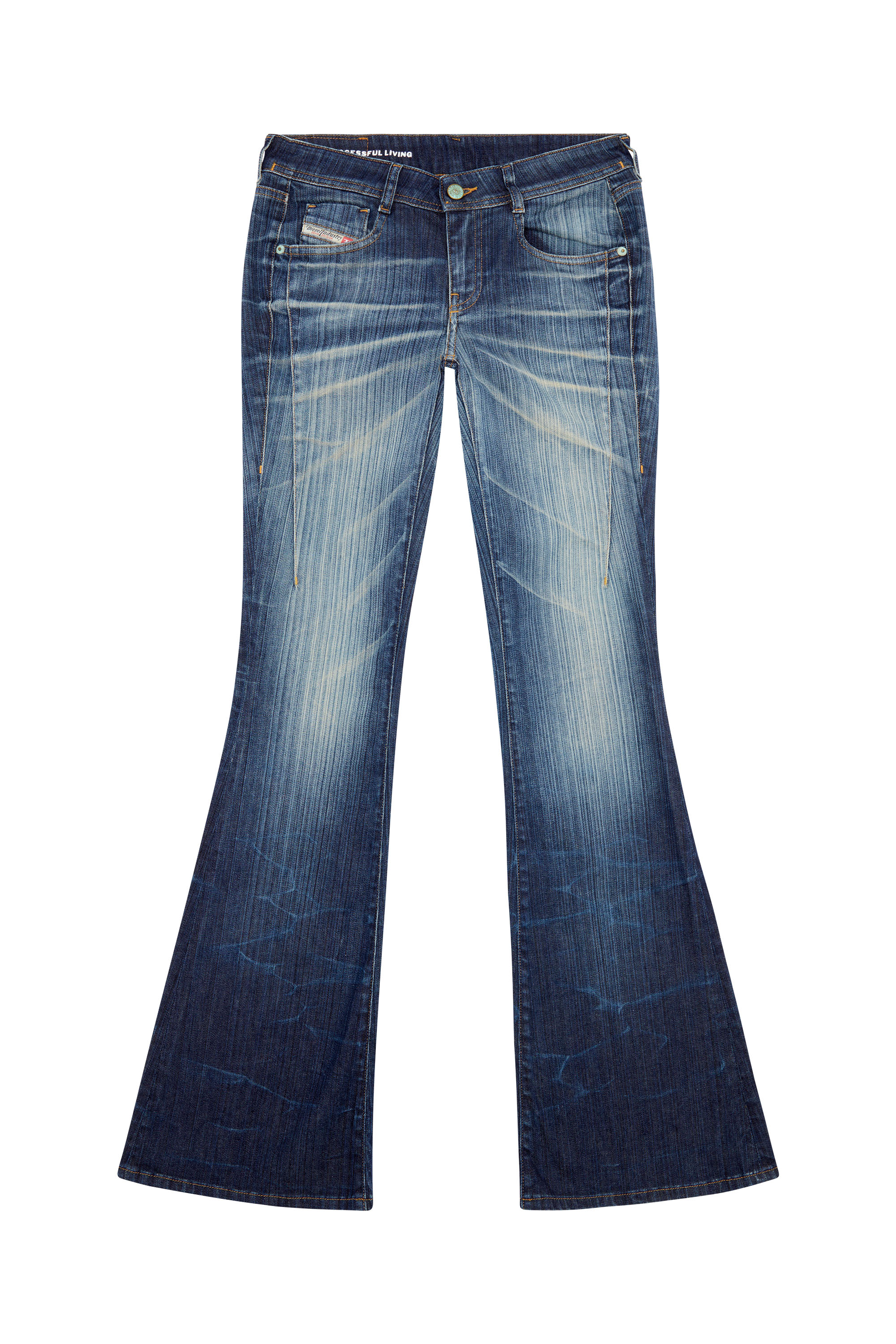 Diesel - Bootcut Jeans 1969 D-Ebbey 09I03 Mujer, Azul Oscuro - 5