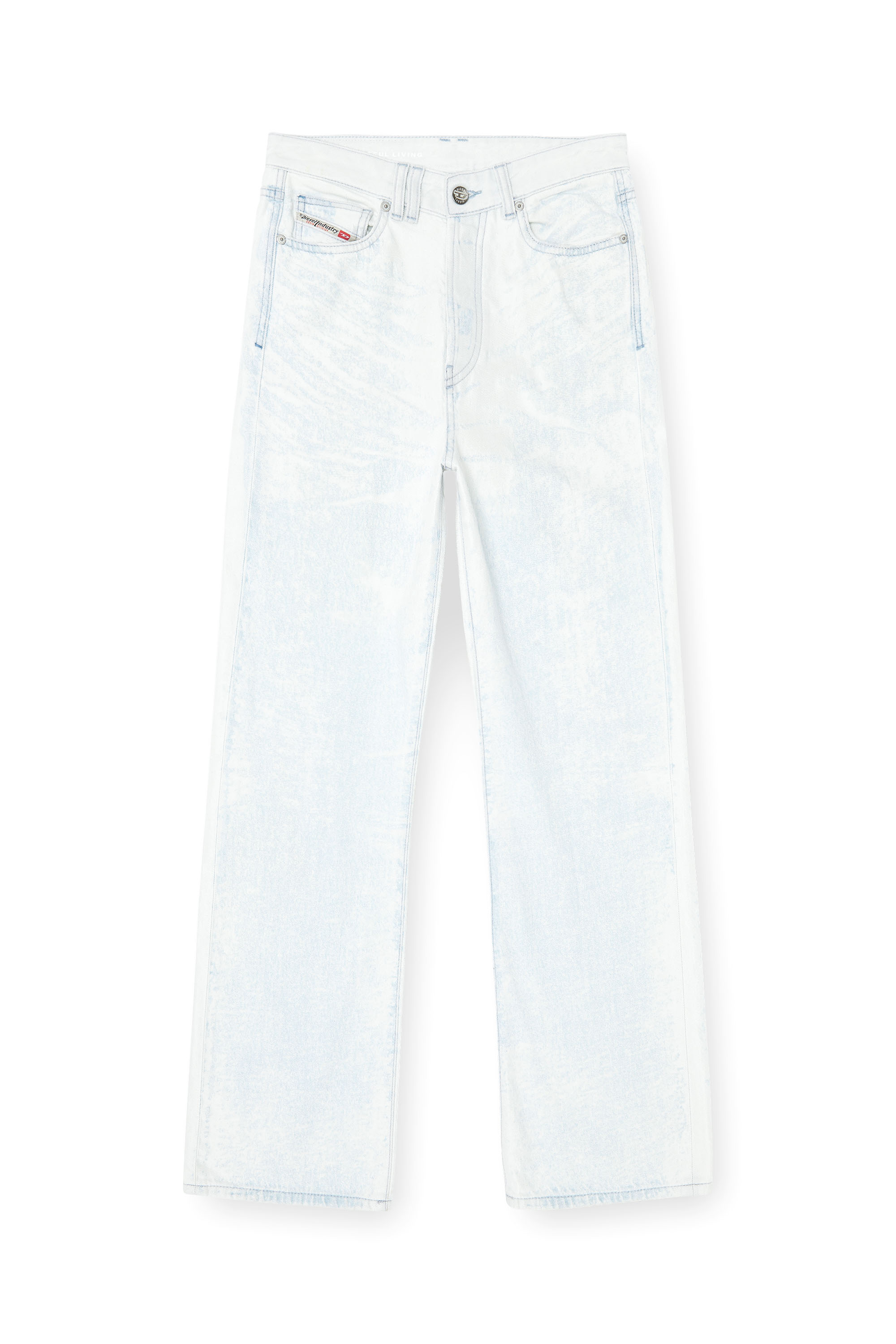 Diesel - Regular Jeans 1971 D-Sent 09Q16 Mujer, Azul Claro - 3