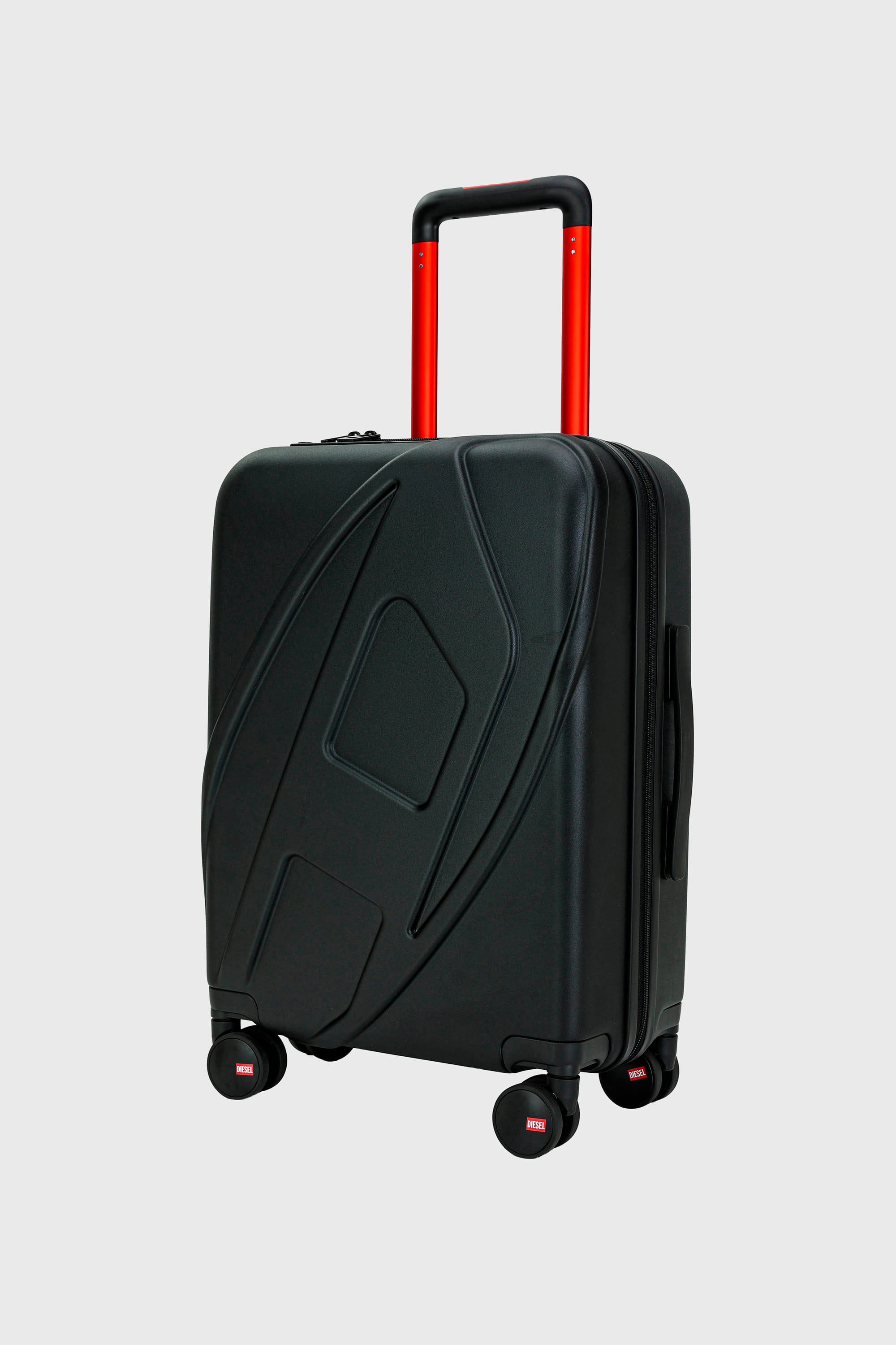 Diesel - LU0043 HARD LUGGAGE - DSL012, Unisex's Oval D suitcase size S in Black - 5